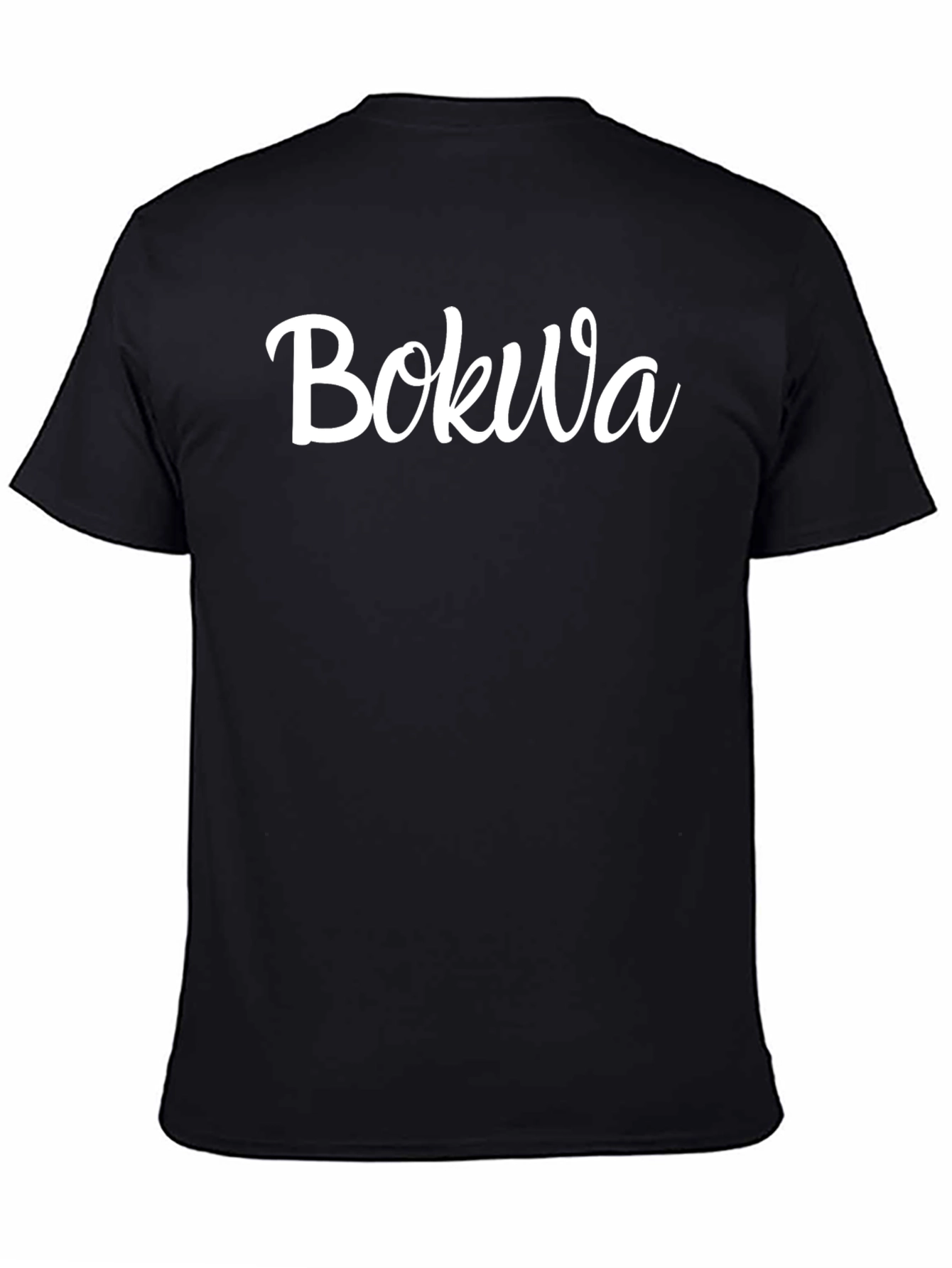 BokWa Black T-Shirt - Stylish Casual Wear