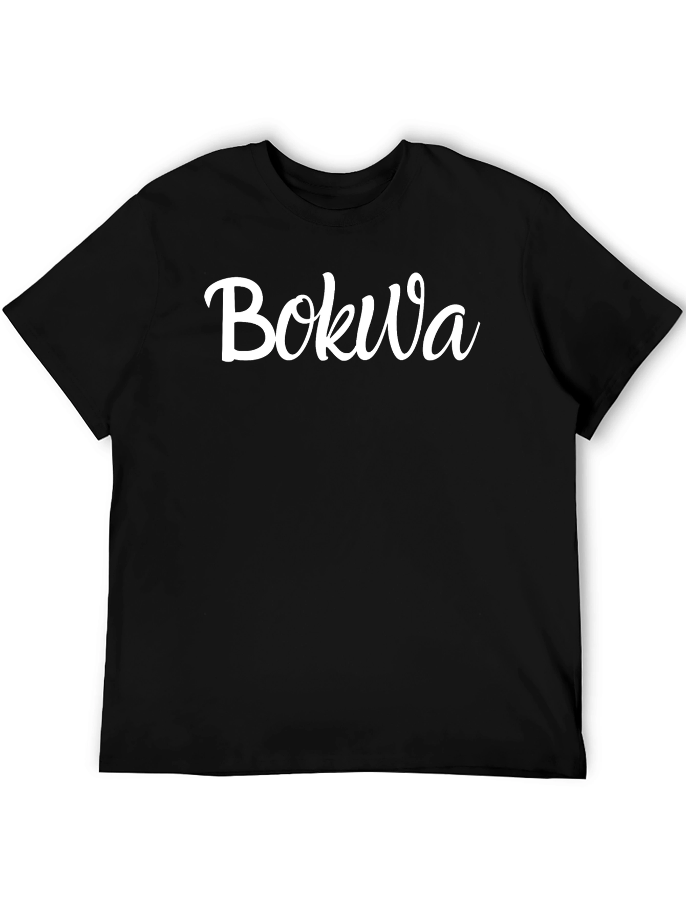 BokWa Black T-Shirt - Stylish Casual Wear