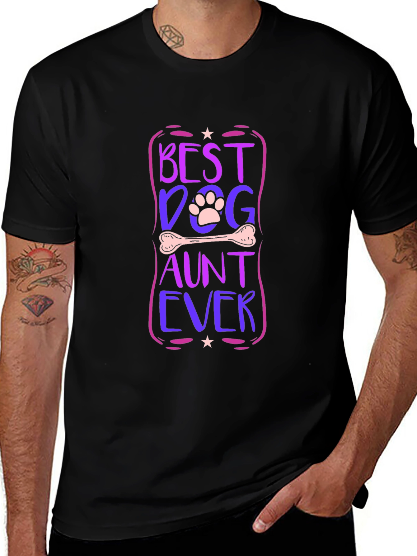 Best Dog Aunt Ever Graphic Tee