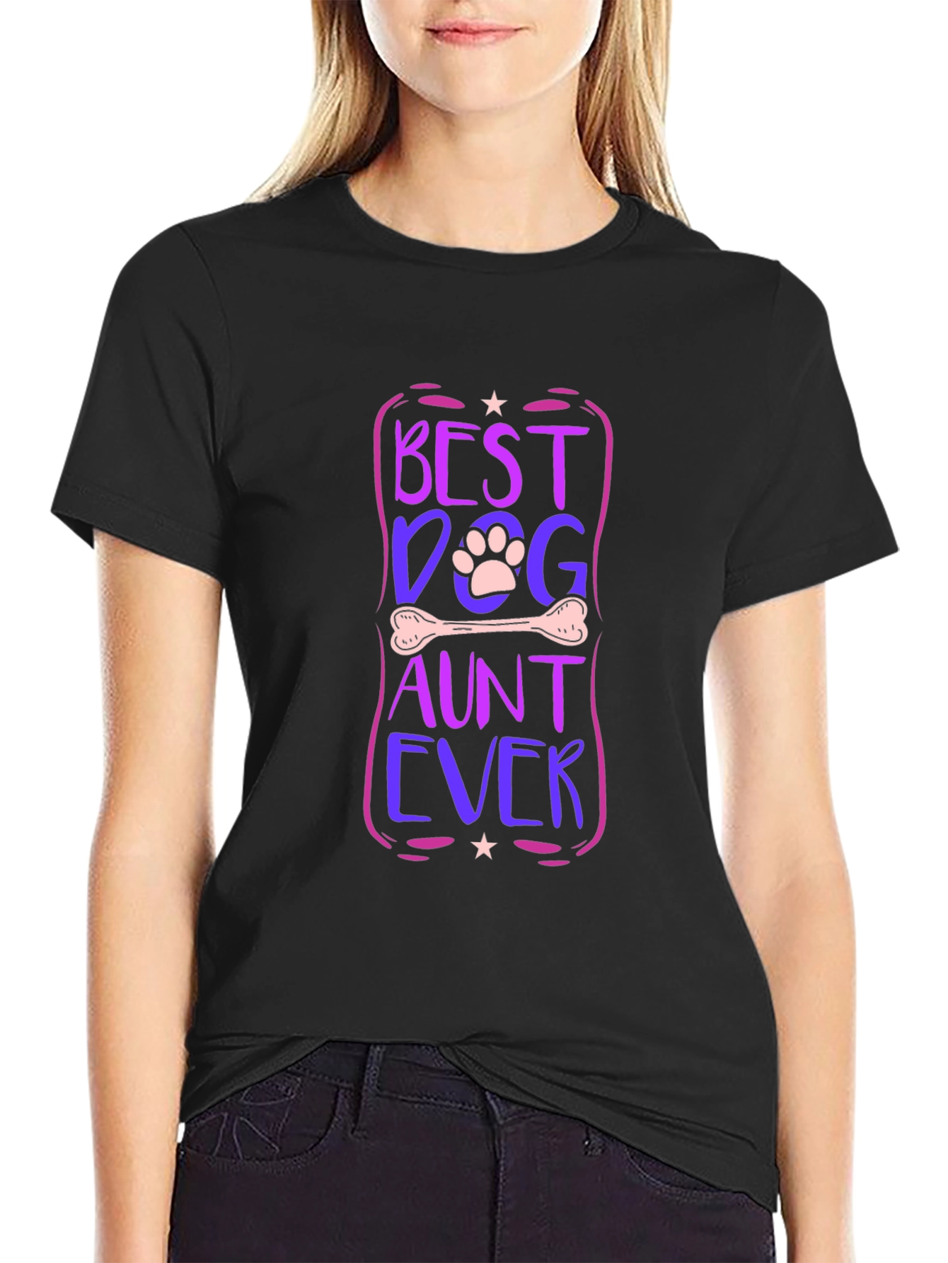 Best Dog Aunt Ever Graphic Tee