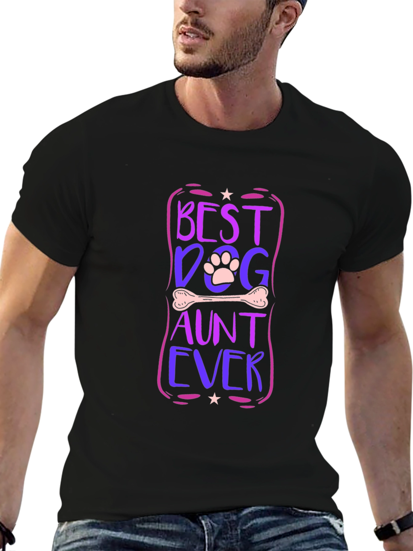 Best Dog Aunt Ever Graphic Tee