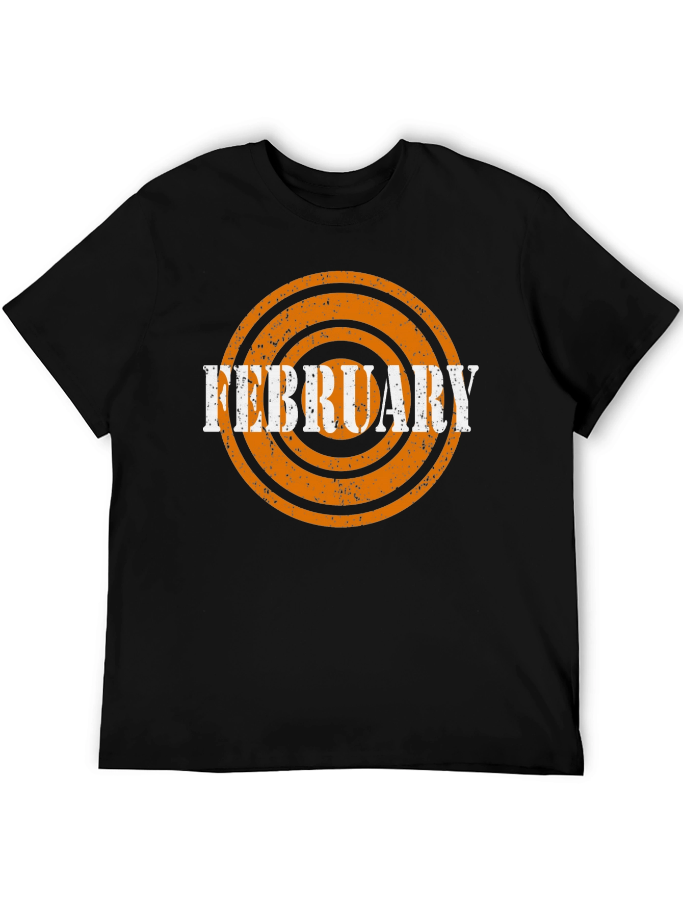 February Target Graphic Black T-Shirt