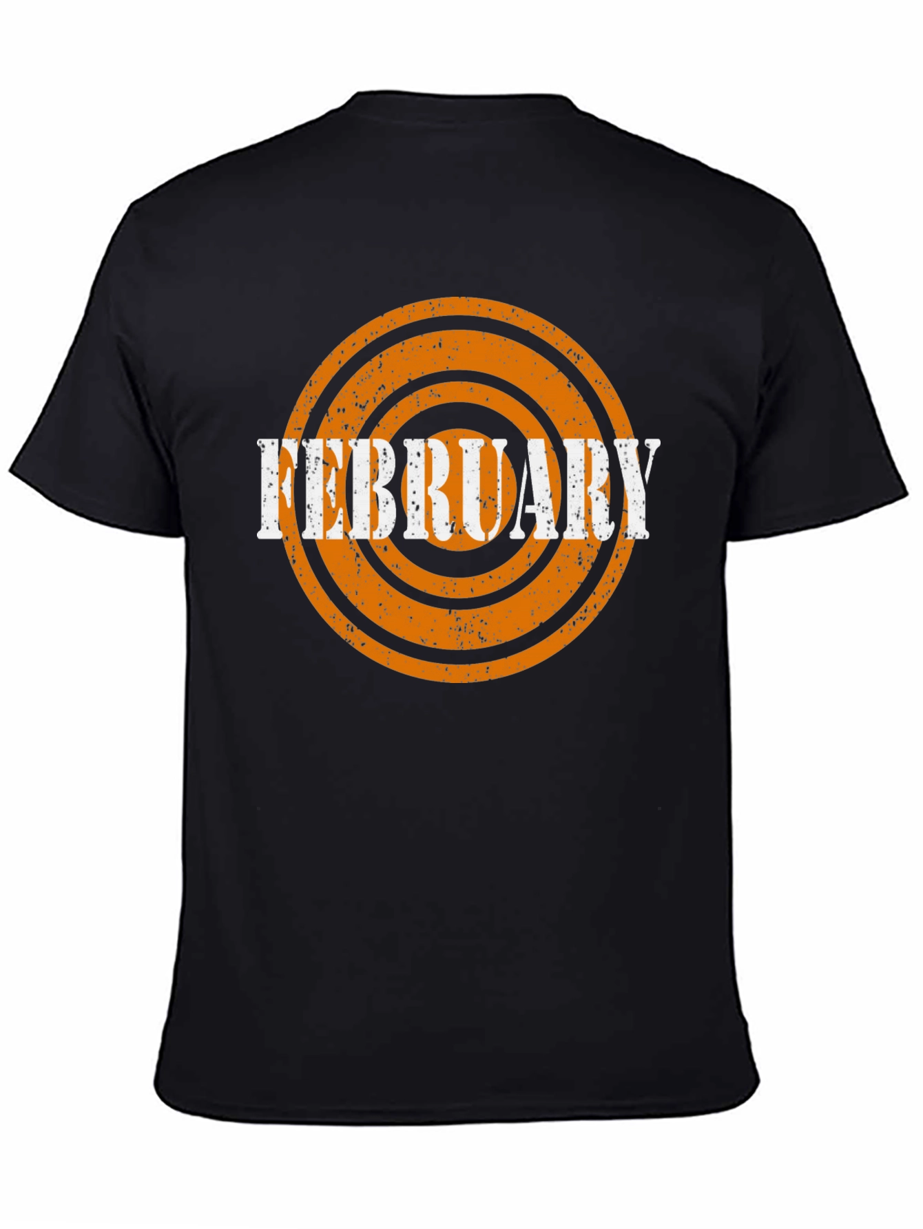 February Target Graphic Black T-Shirt