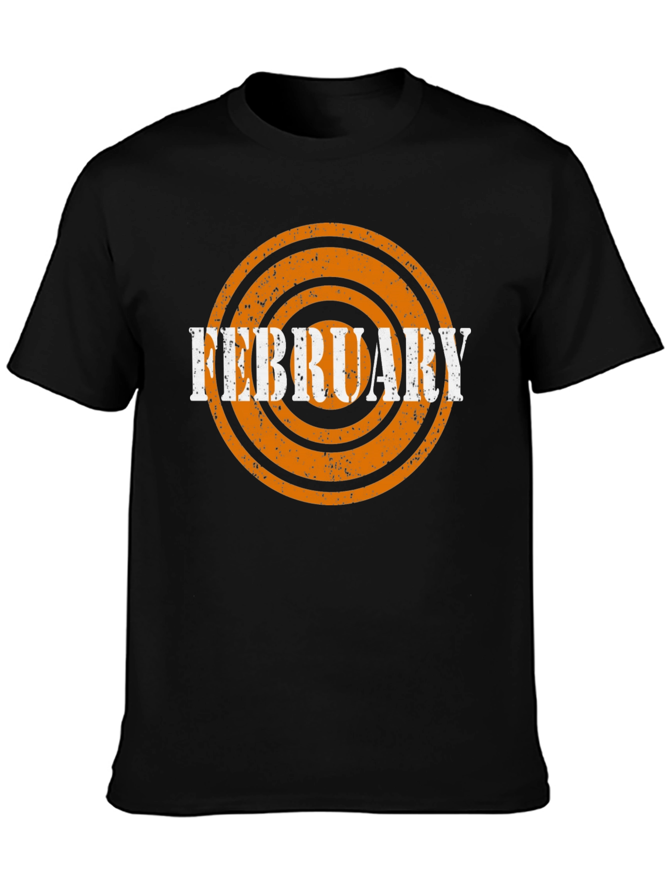 February Target Graphic Black T-Shirt