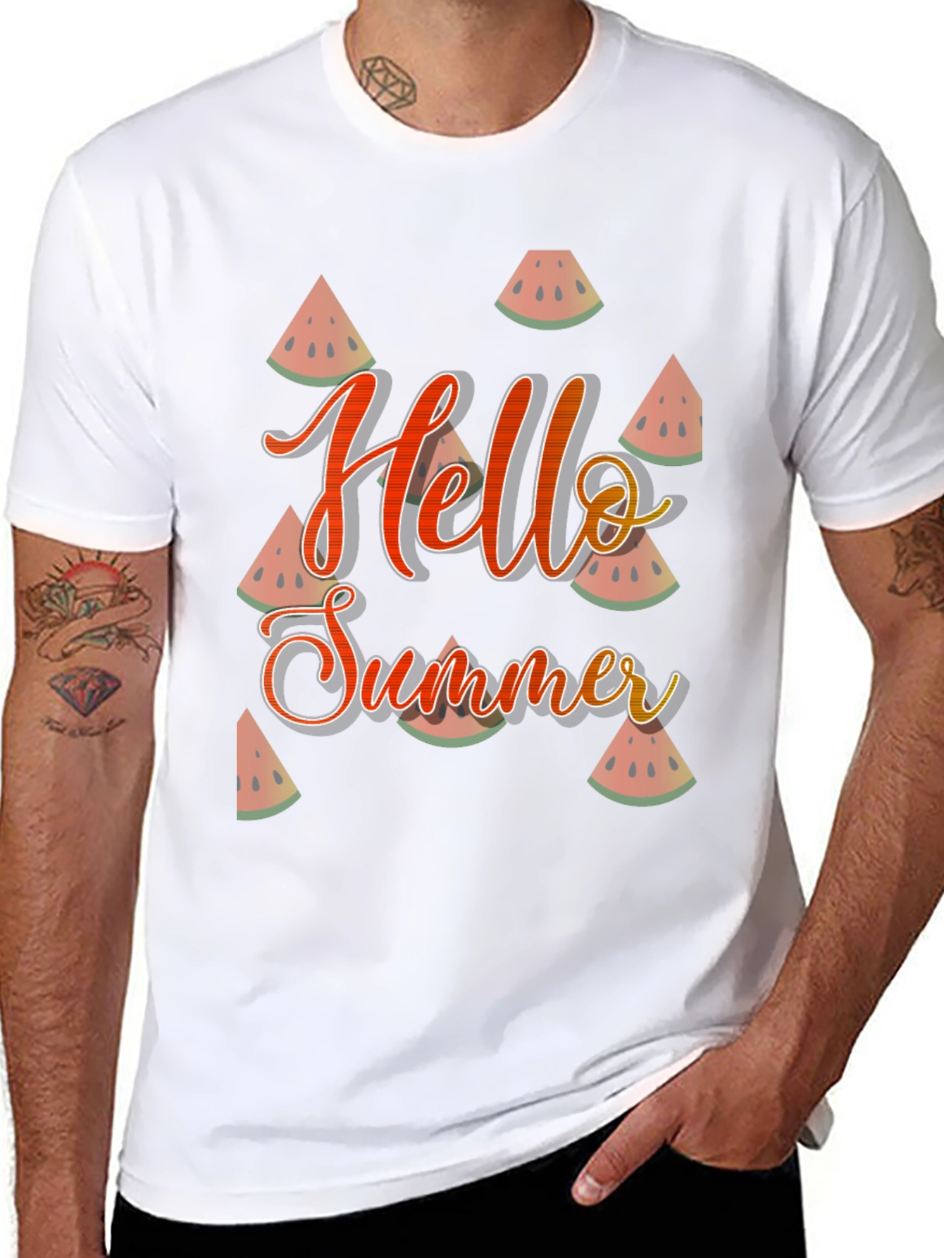 Hello Summer Watermelon T-Shirt