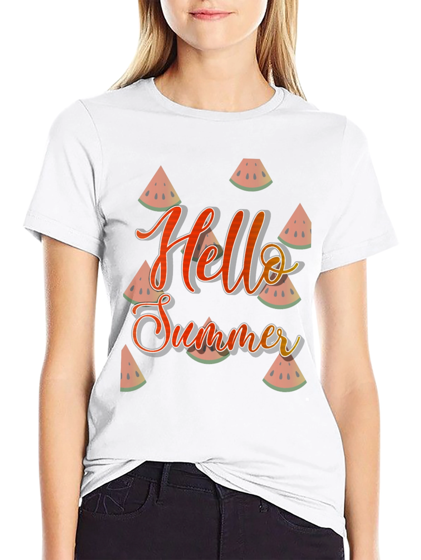 Hello Summer Watermelon T-Shirt