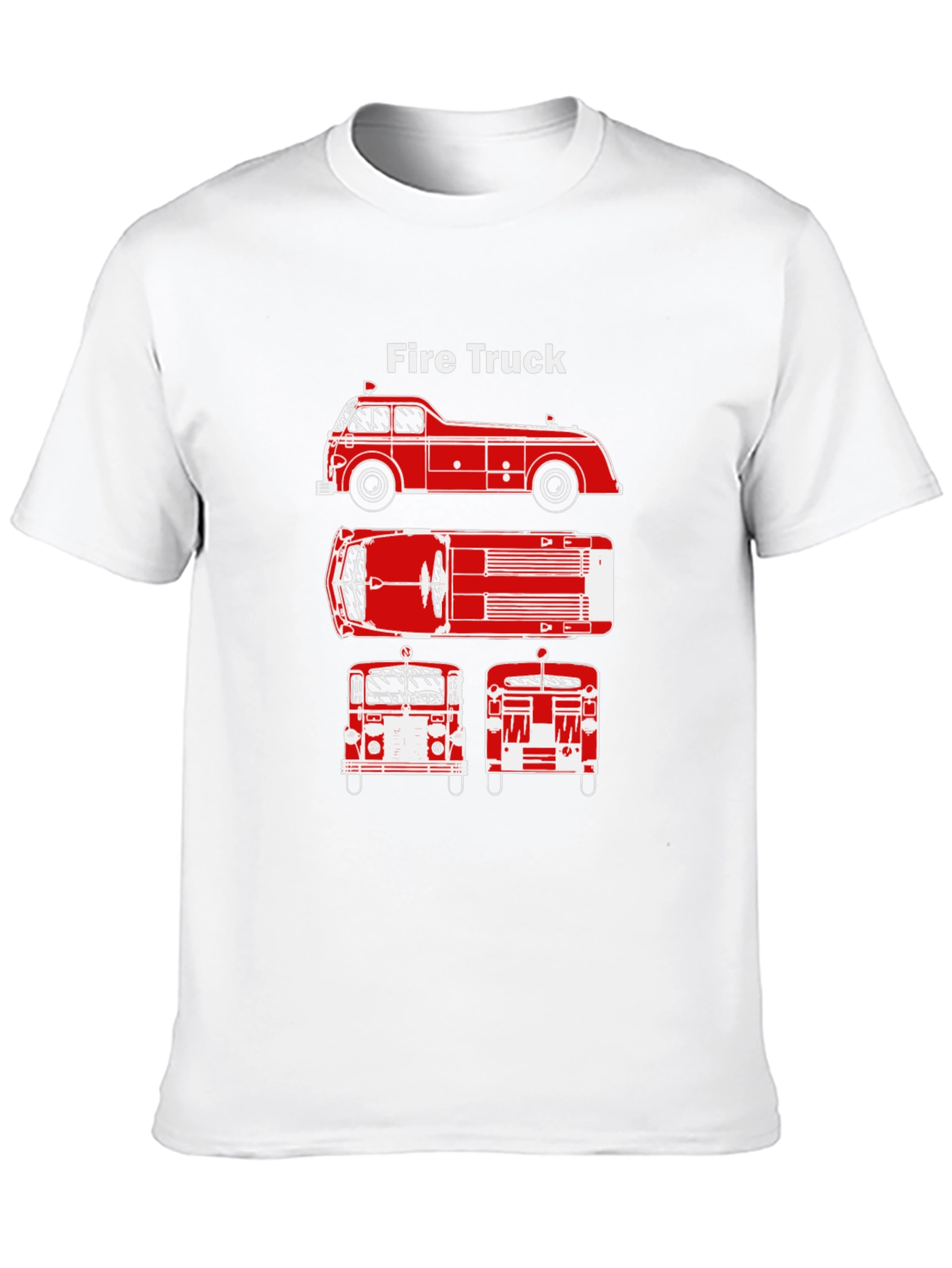 Fire Truck Graphic Tee