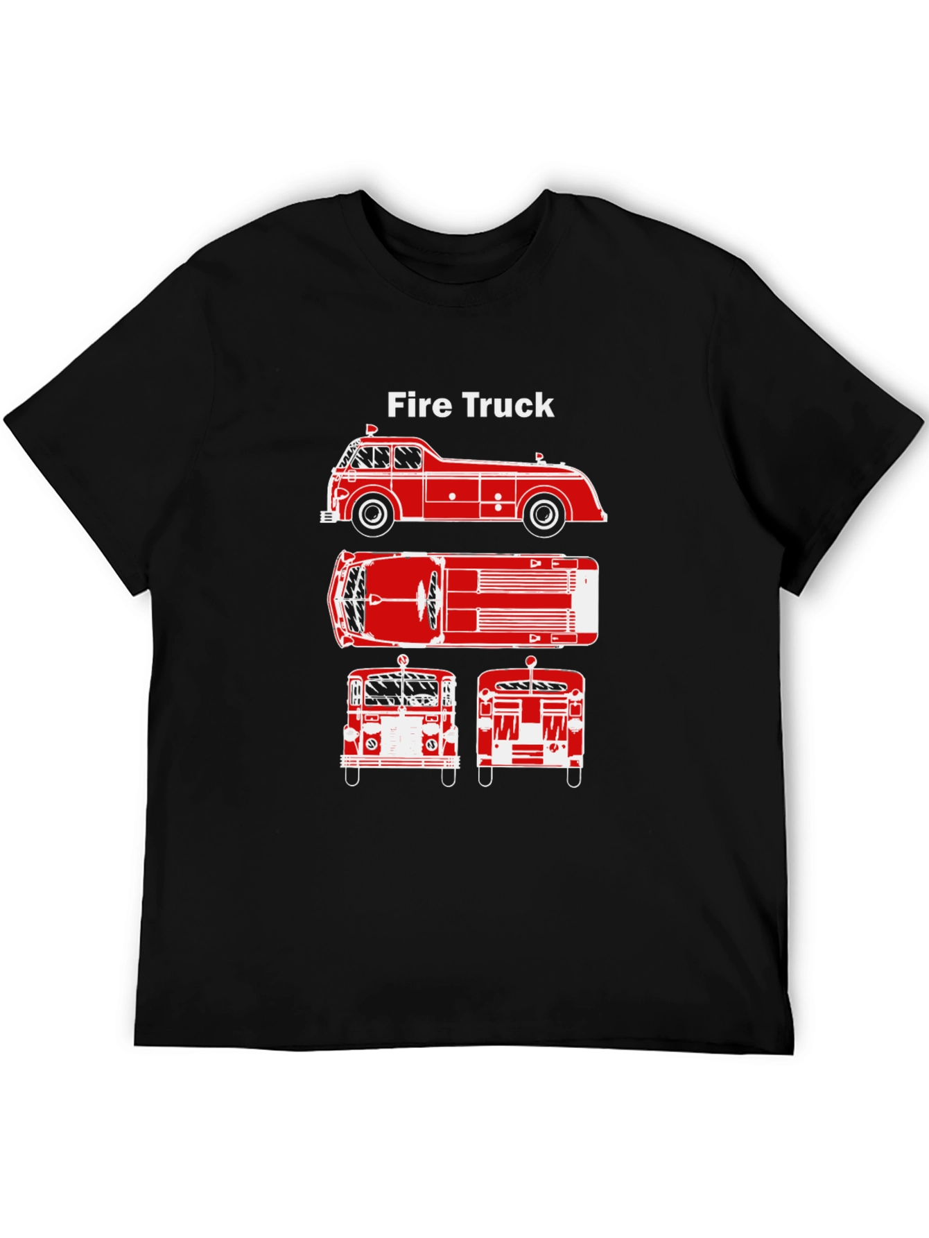 Fire Truck Graphic Tee