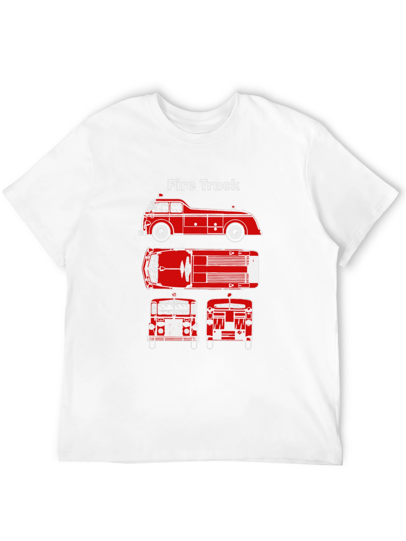 Fire Truck Graphic Tee