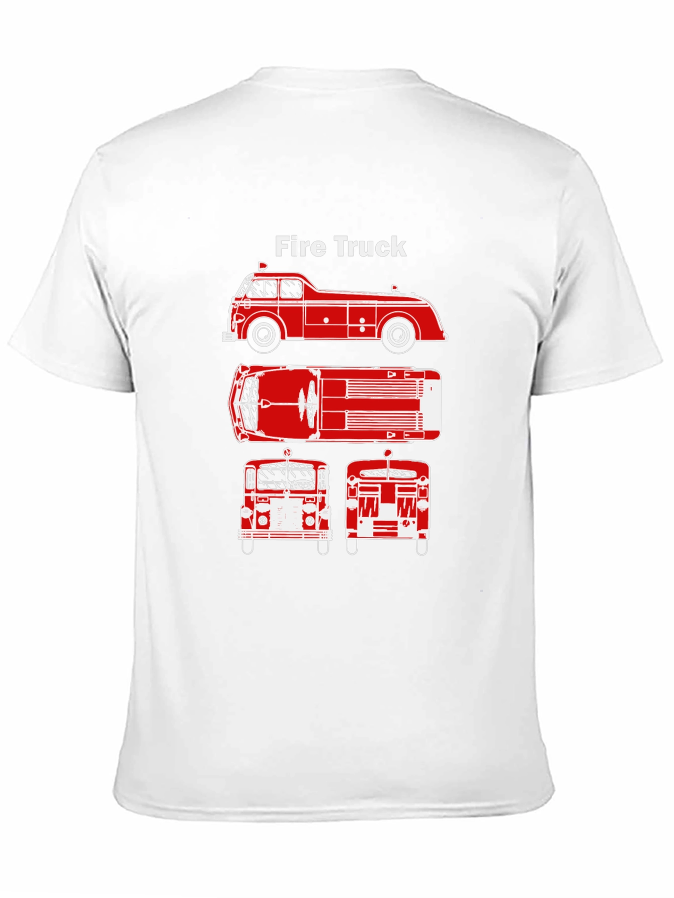 Fire Truck Graphic Tee