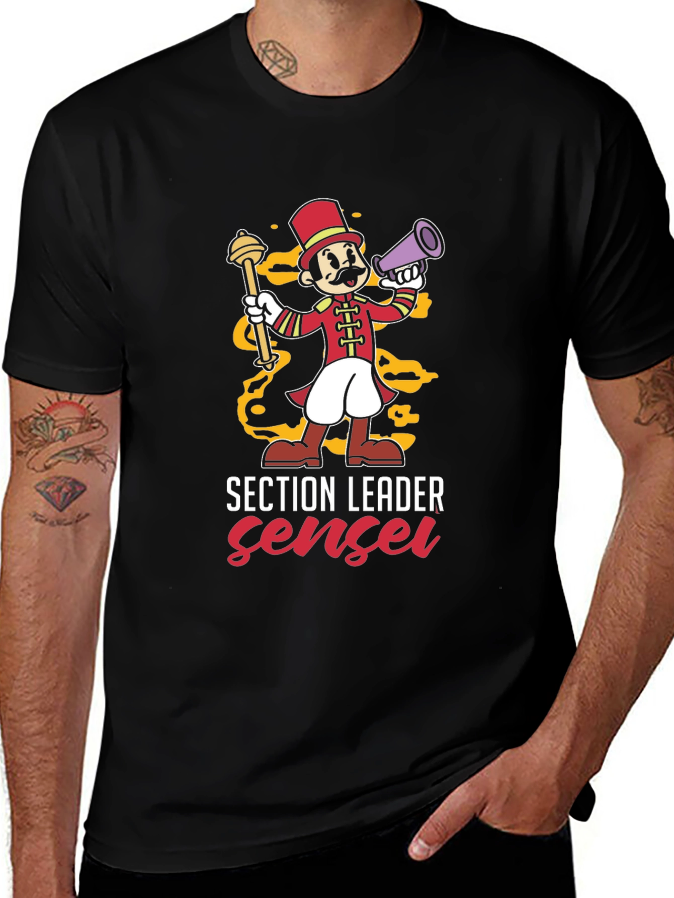 Section Leader Sensei T-Shirt - Band Geek Tee