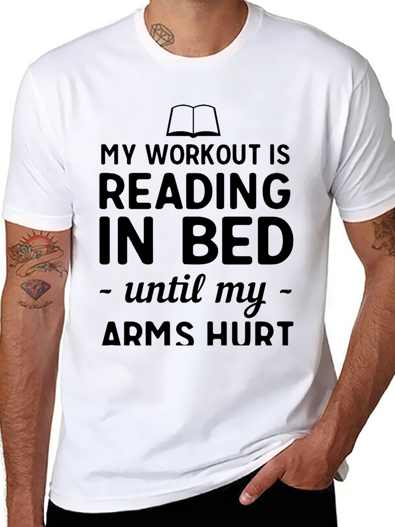 Funny Reading Workout T-Shirt