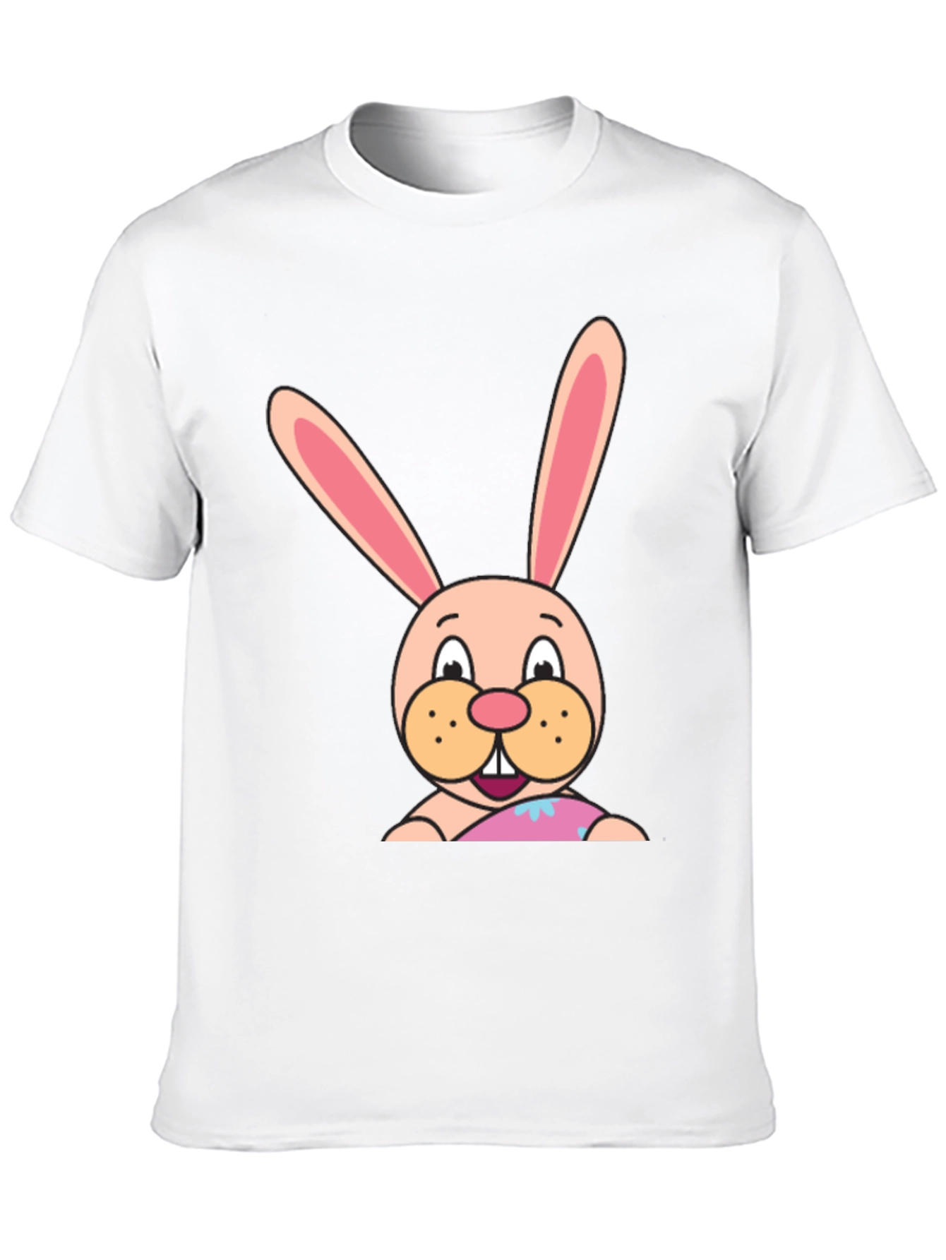 Bunny Graphic Tee - Soft Cotton Blend