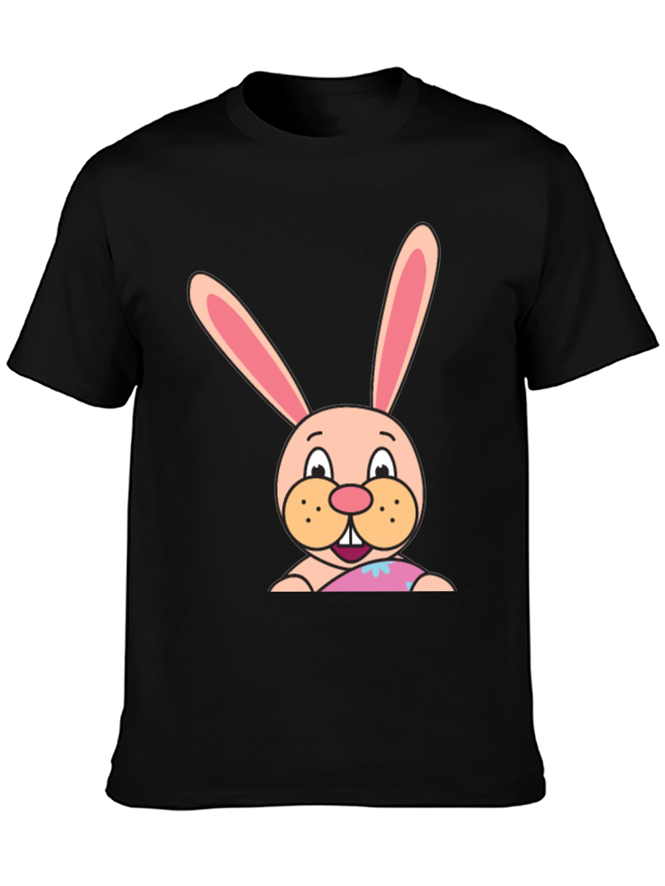 Bunny Graphic Tee - Soft Cotton Blend