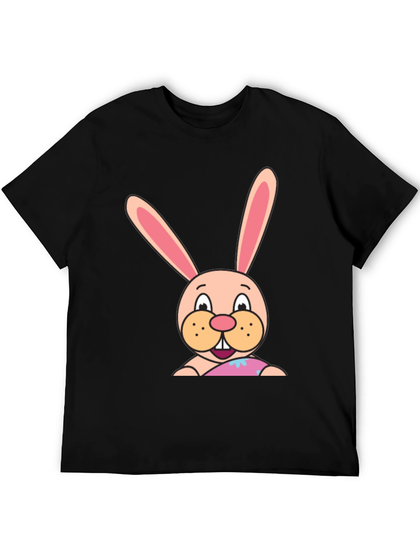 Bunny Graphic Tee - Soft Cotton Blend