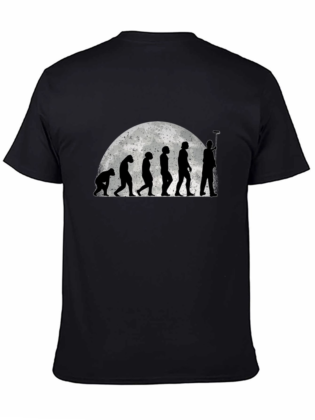 Evolution of a Painter T-Shirt - Black Graphic Tee