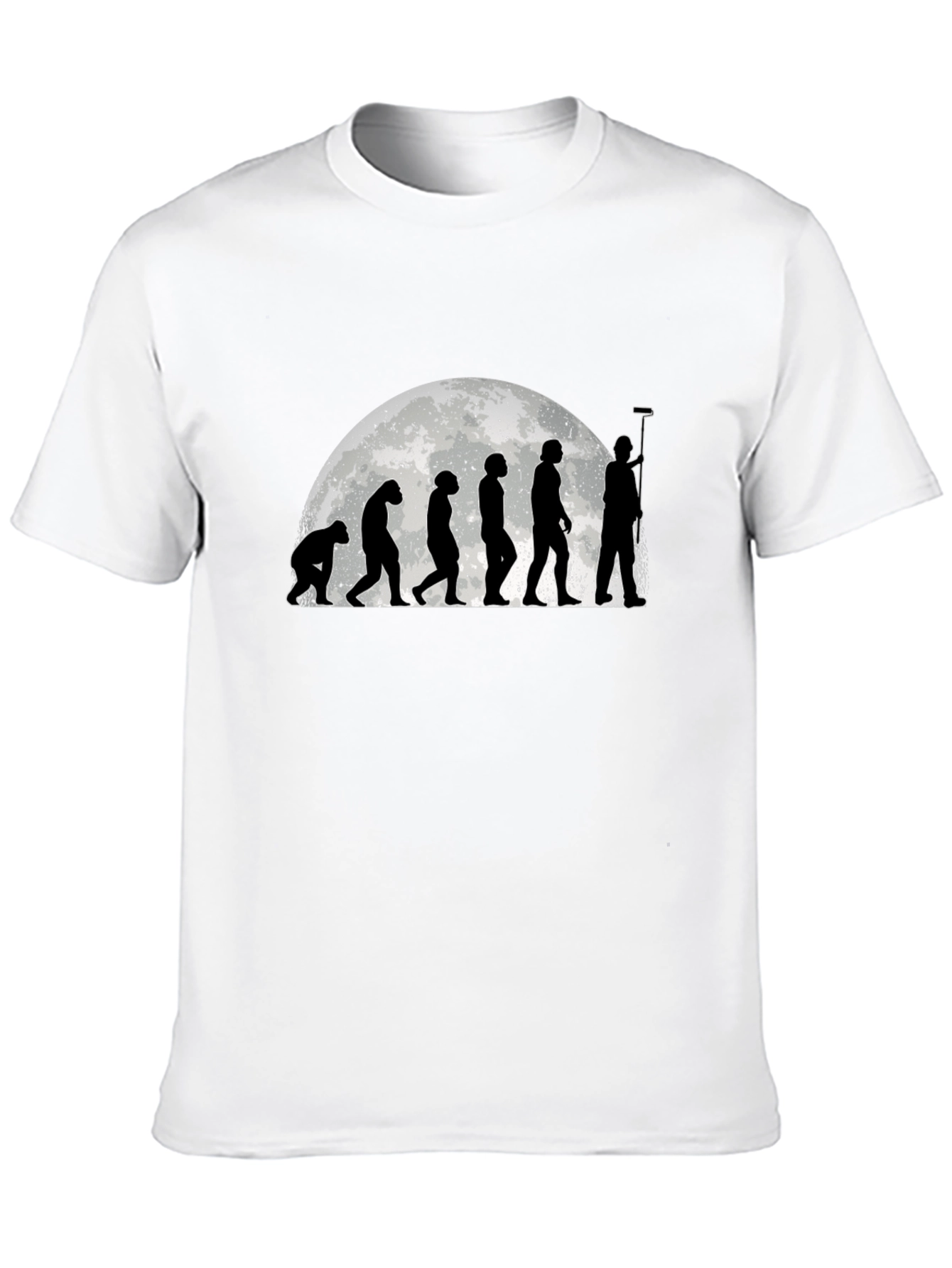 Evolution of a Painter T-Shirt - Black Graphic Tee