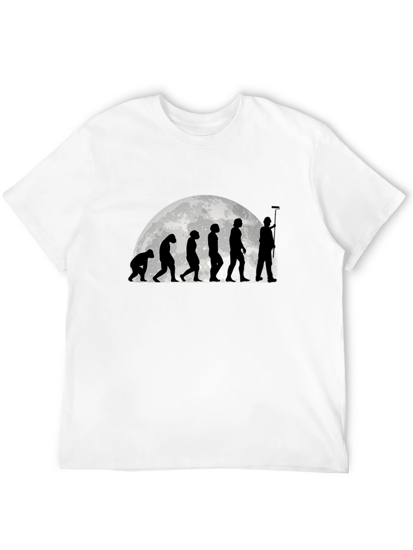 Evolution of a Painter T-Shirt - Black Graphic Tee