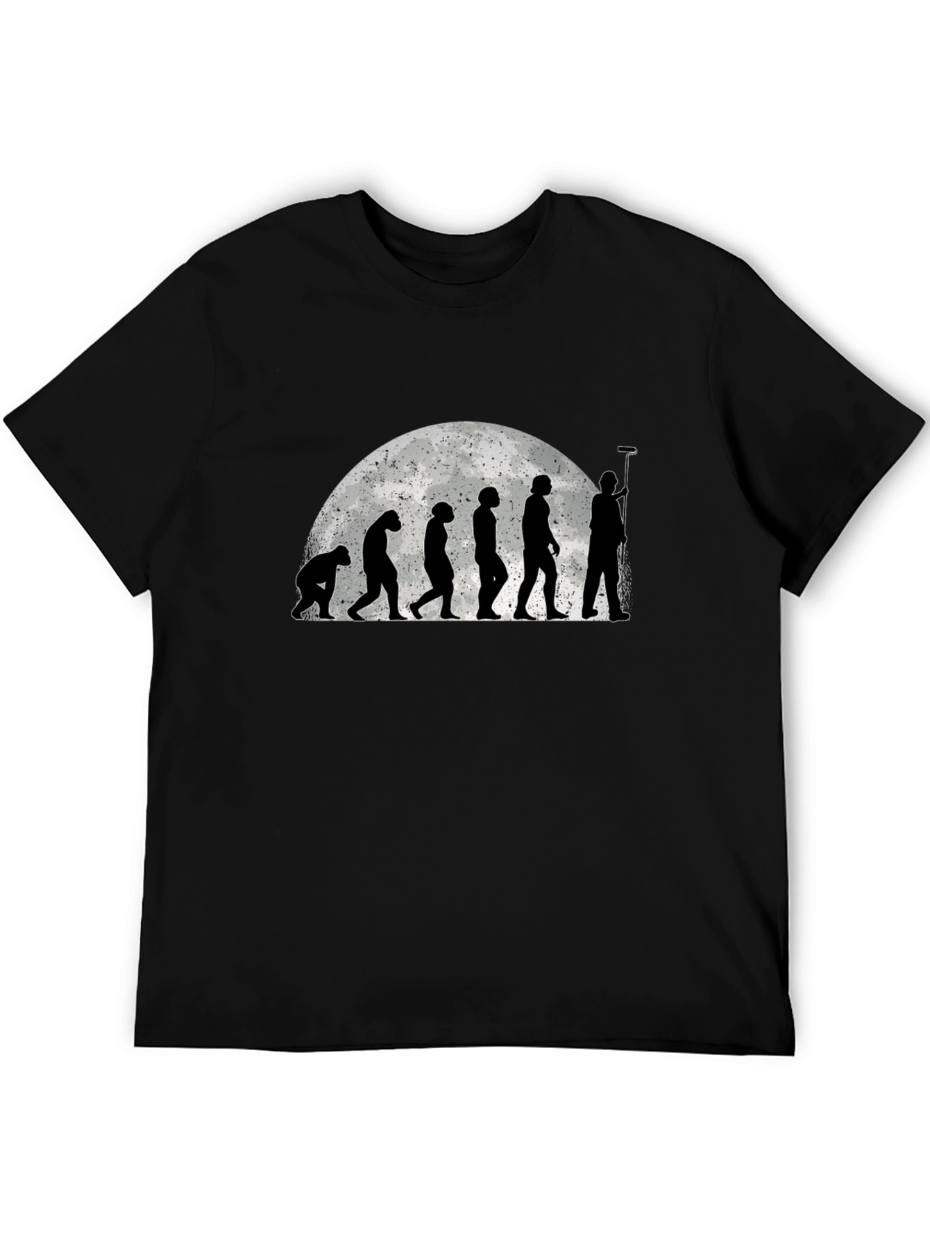 Evolution of a Painter T-Shirt - Black Graphic Tee