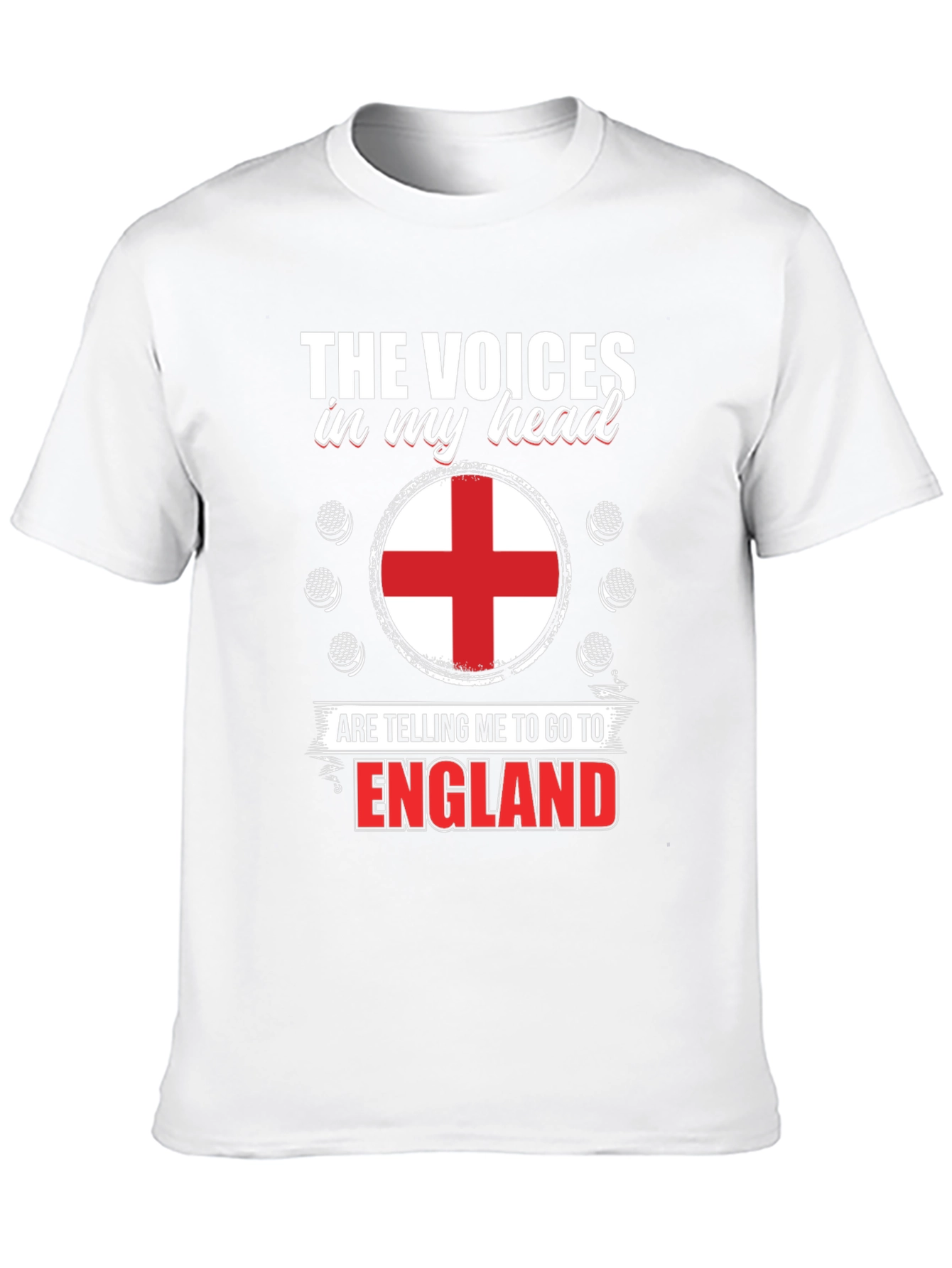 England T-Shirt: Voices in My Head Tee