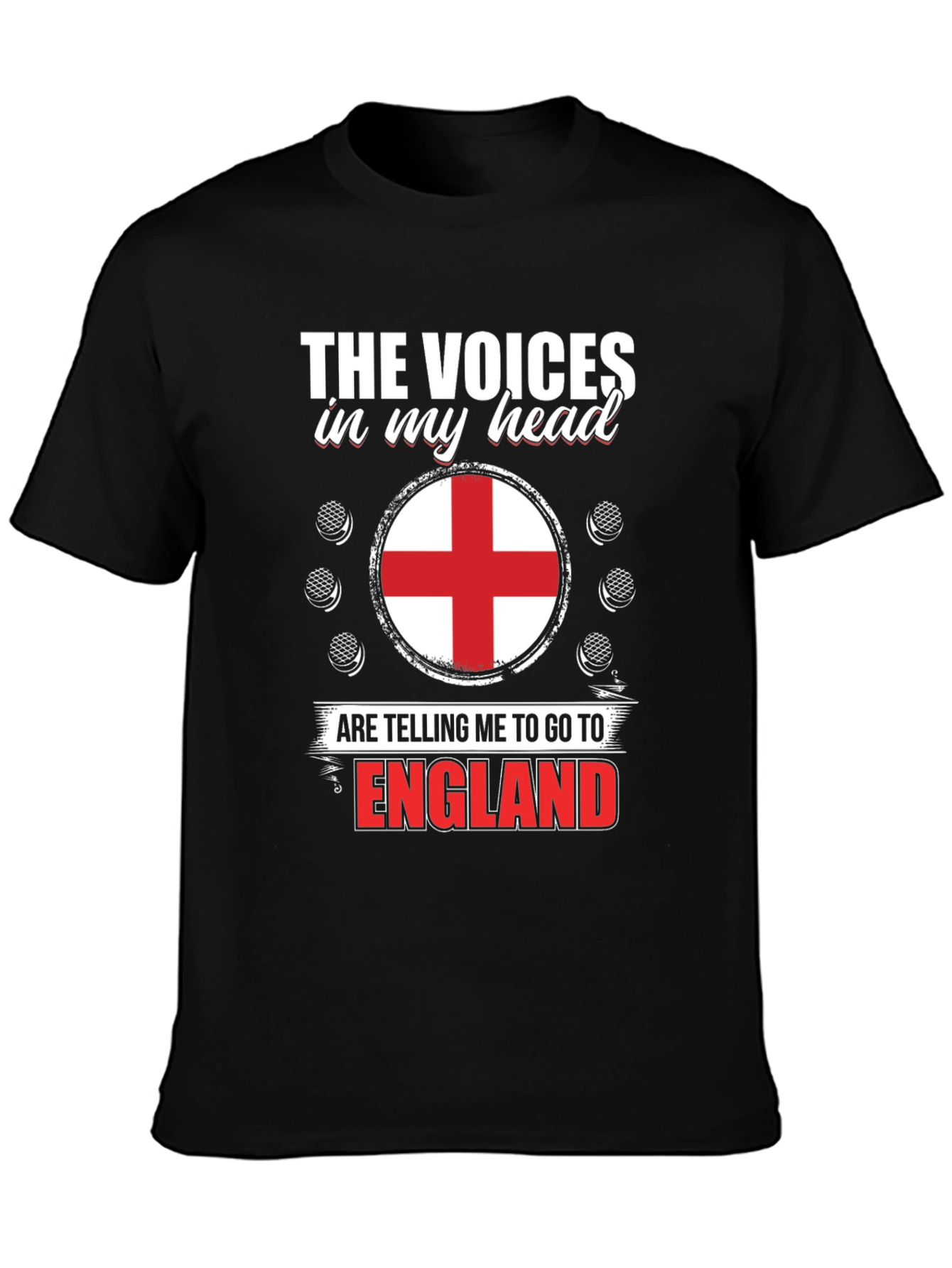 England T-Shirt: Voices in My Head Tee