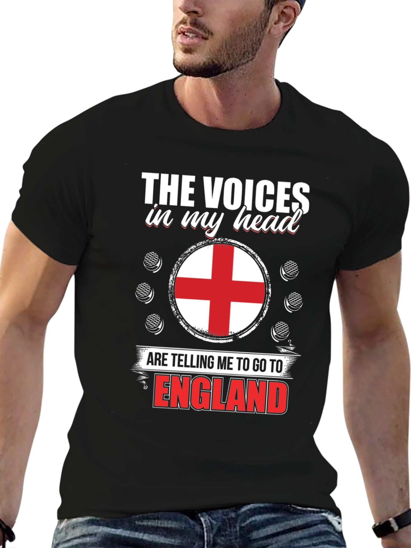 England T-Shirt: Voices in My Head Tee