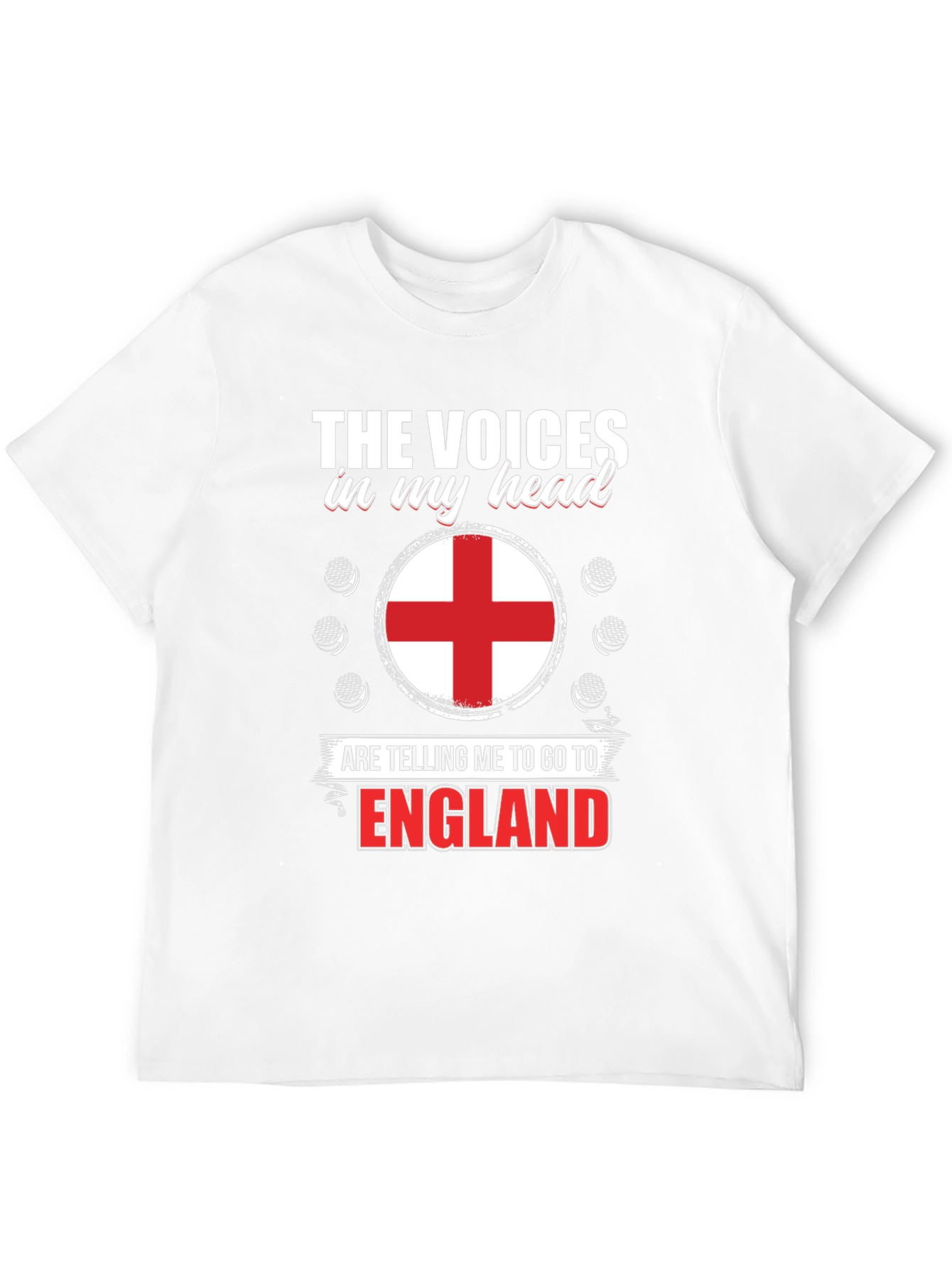 England T-Shirt: Voices in My Head Tee