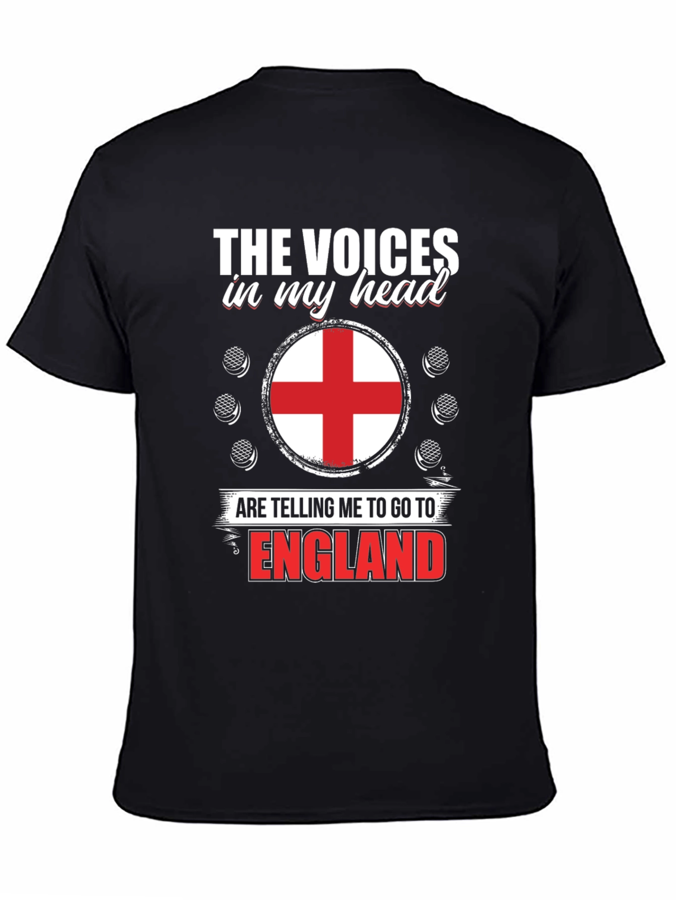 England T-Shirt: Voices in My Head Tee