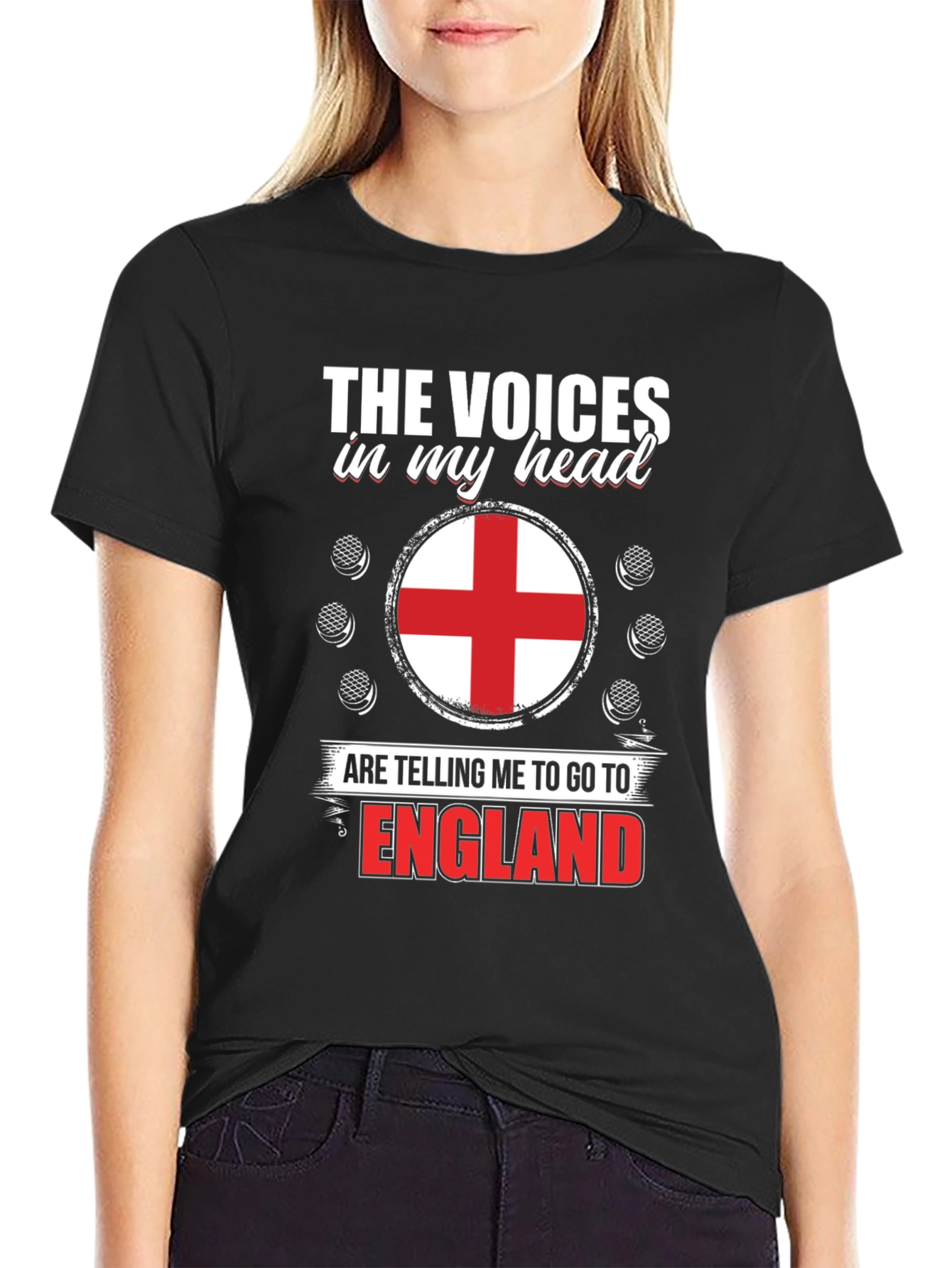 England T-Shirt: Voices in My Head Tee