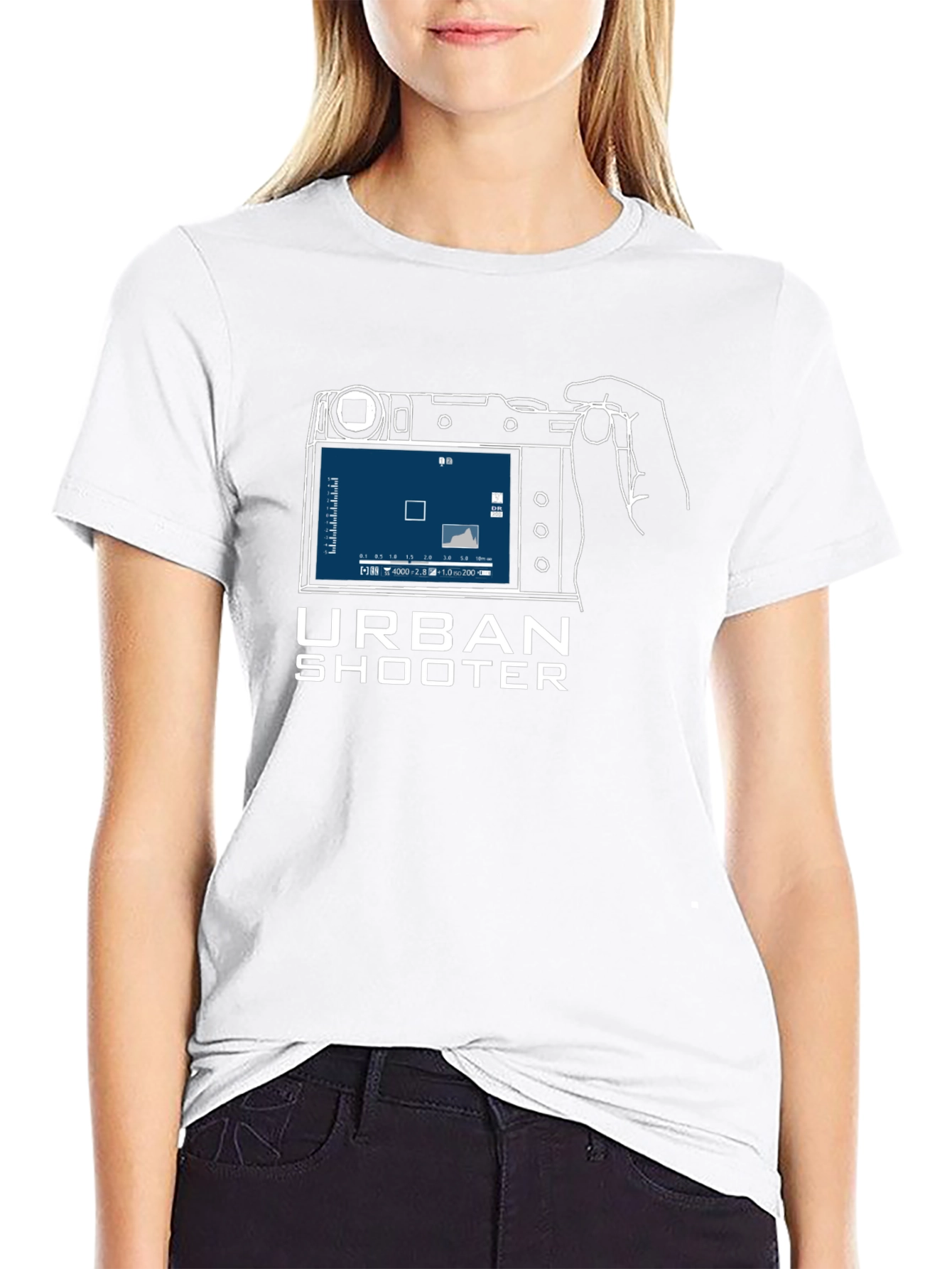 Urban Shooter T-Shirt: Camera Graphic Tee