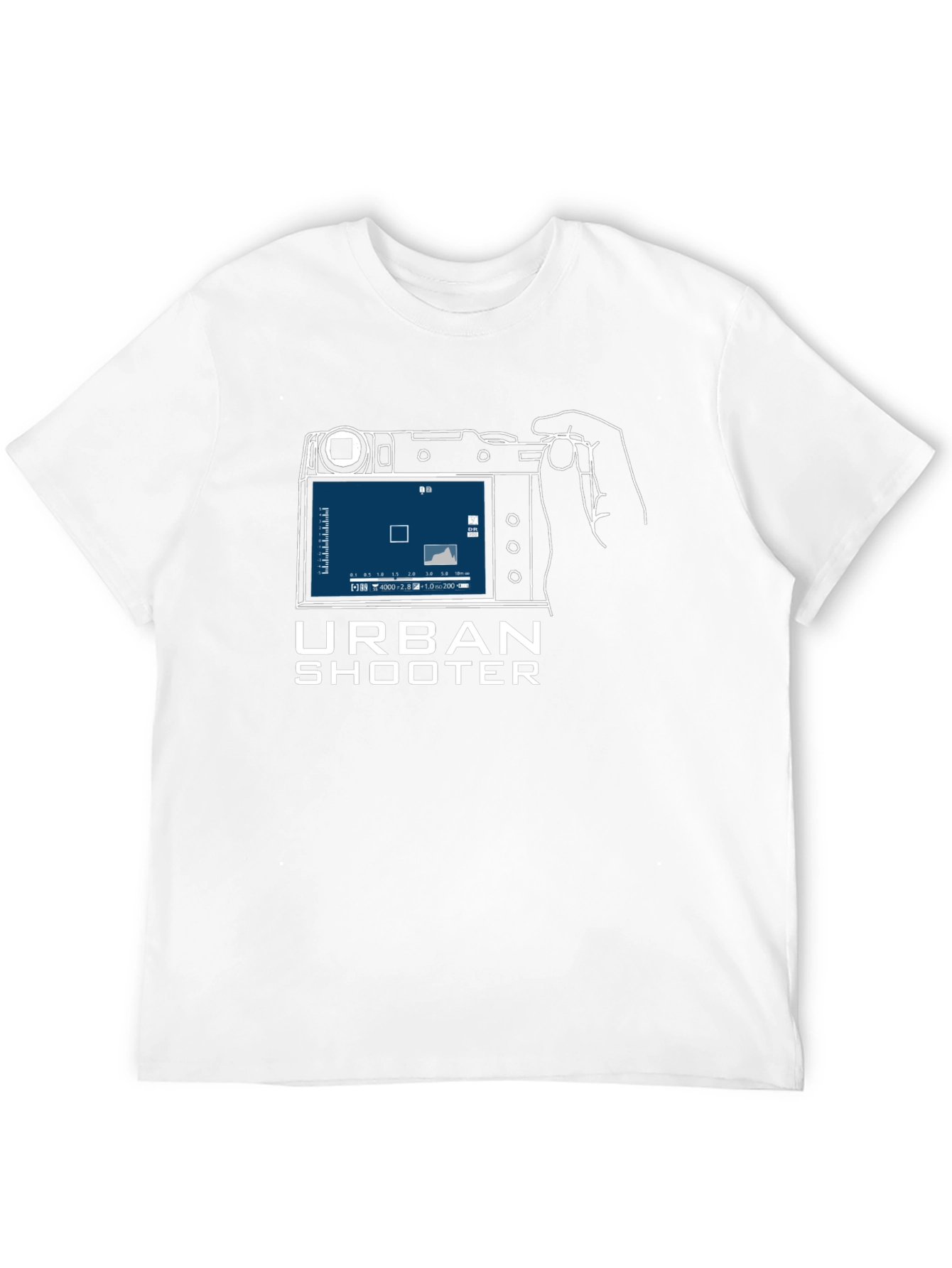 Urban Shooter T-Shirt: Camera Graphic Tee