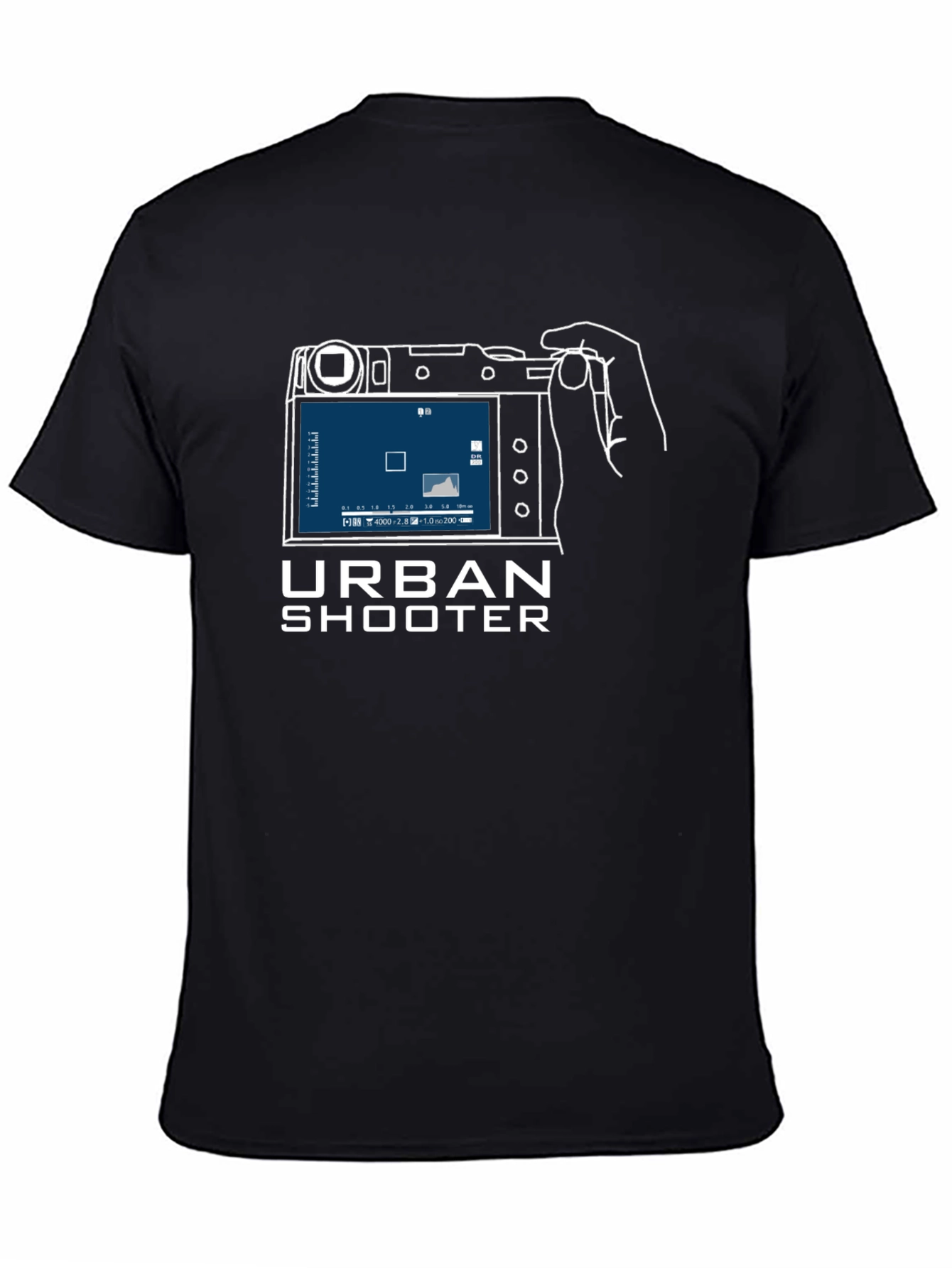 Urban Shooter T-Shirt: Camera Graphic Tee