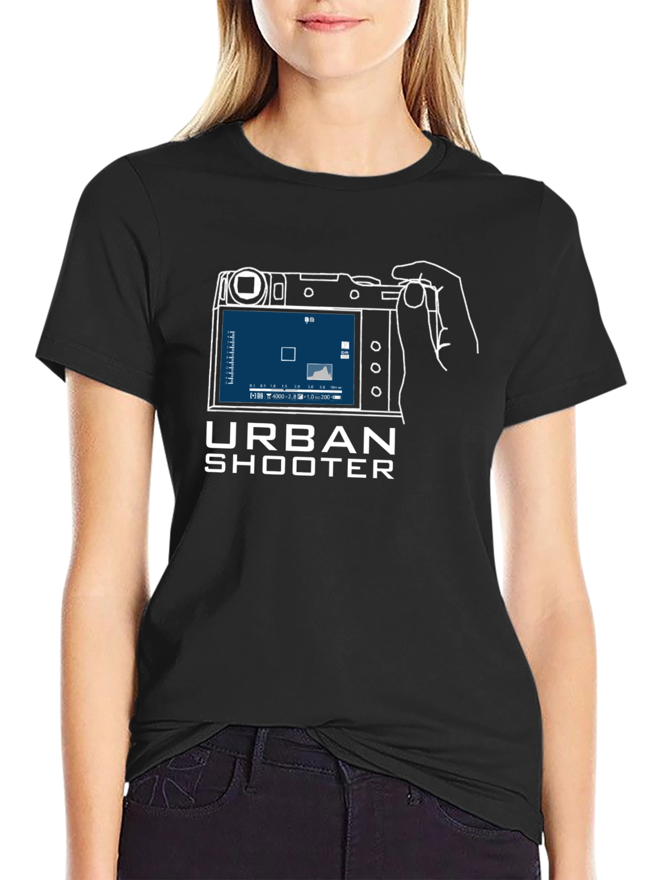 Urban Shooter T-Shirt: Camera Graphic Tee