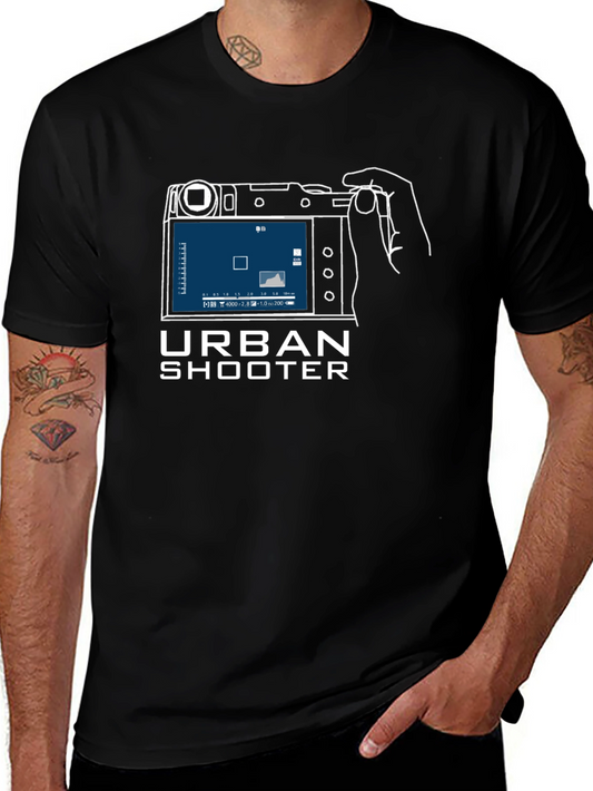 Urban Shooter T-Shirt: Camera Graphic Tee
