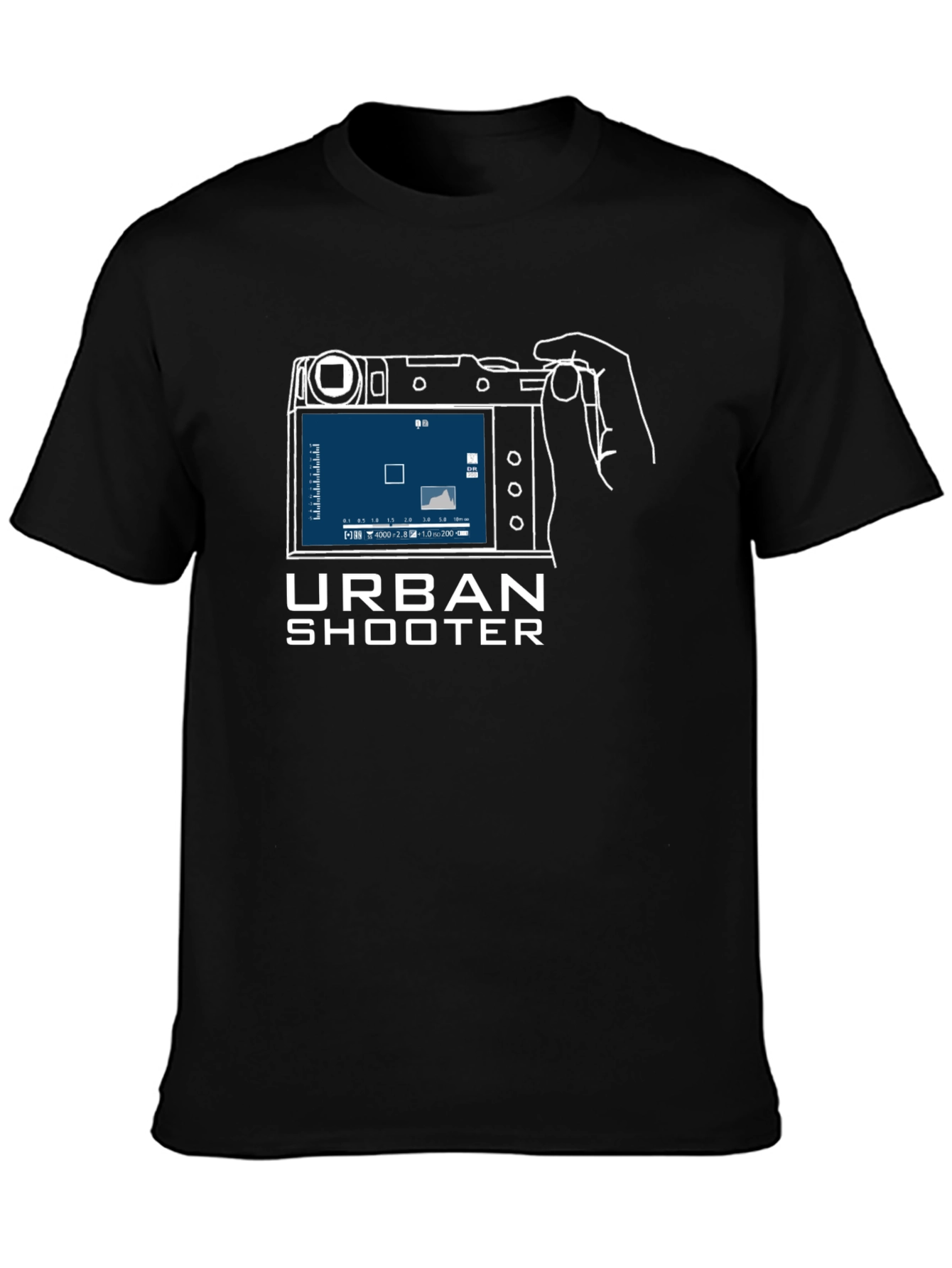 Urban Shooter T-Shirt: Camera Graphic Tee