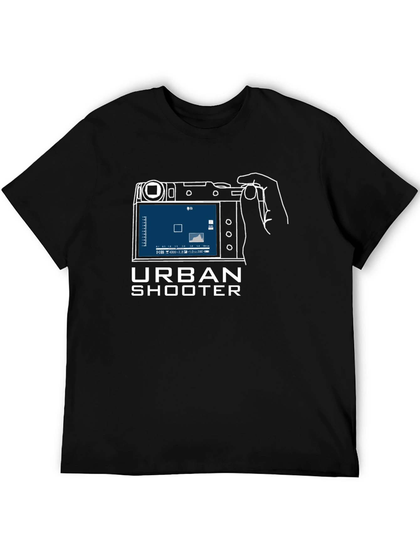Urban Shooter T-Shirt: Camera Graphic Tee