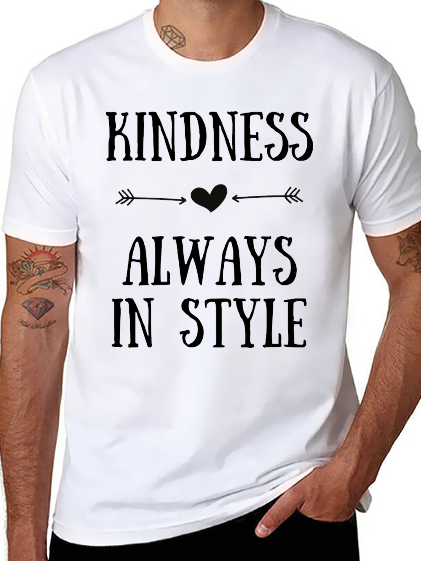 Kindness Always in Style Graphic Tee - Unisex