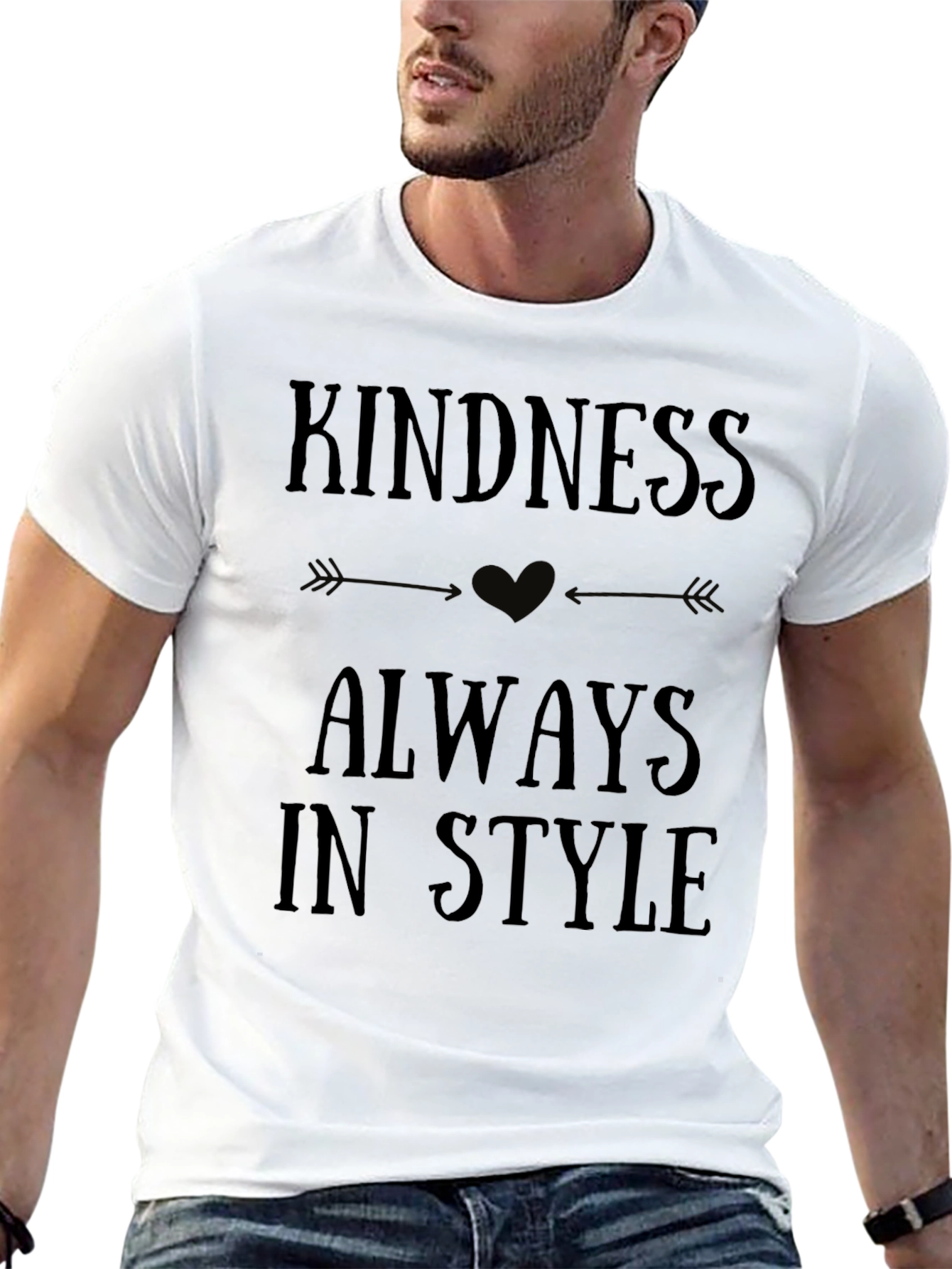 Kindness Always in Style Graphic Tee - Unisex