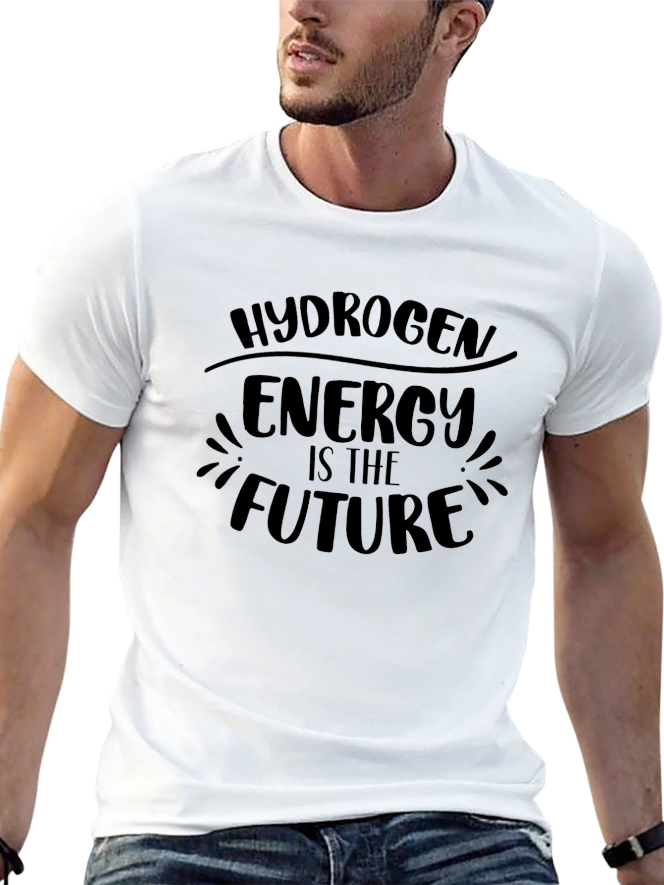 Hydrogen Energy is the Future Black T-Shirt