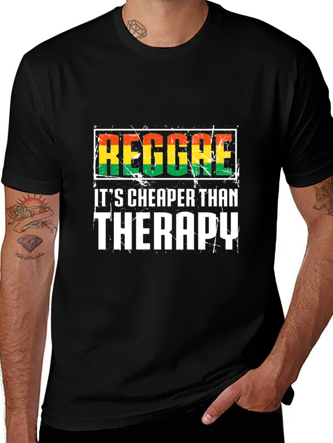Reggae Cheaper Than Therapy T-Shirt
