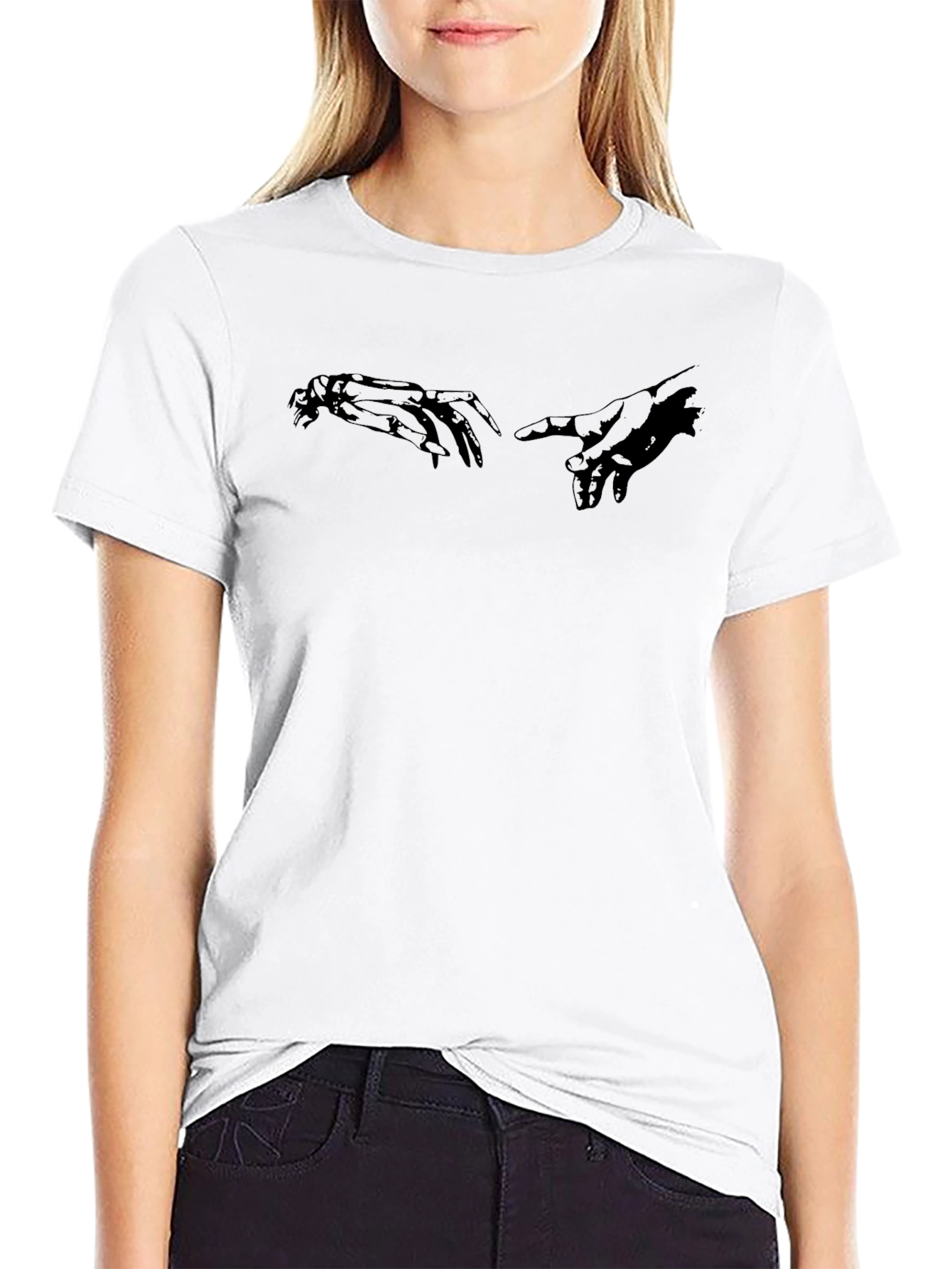 Creation of Adam T-Shirt - Michelangelo Inspired