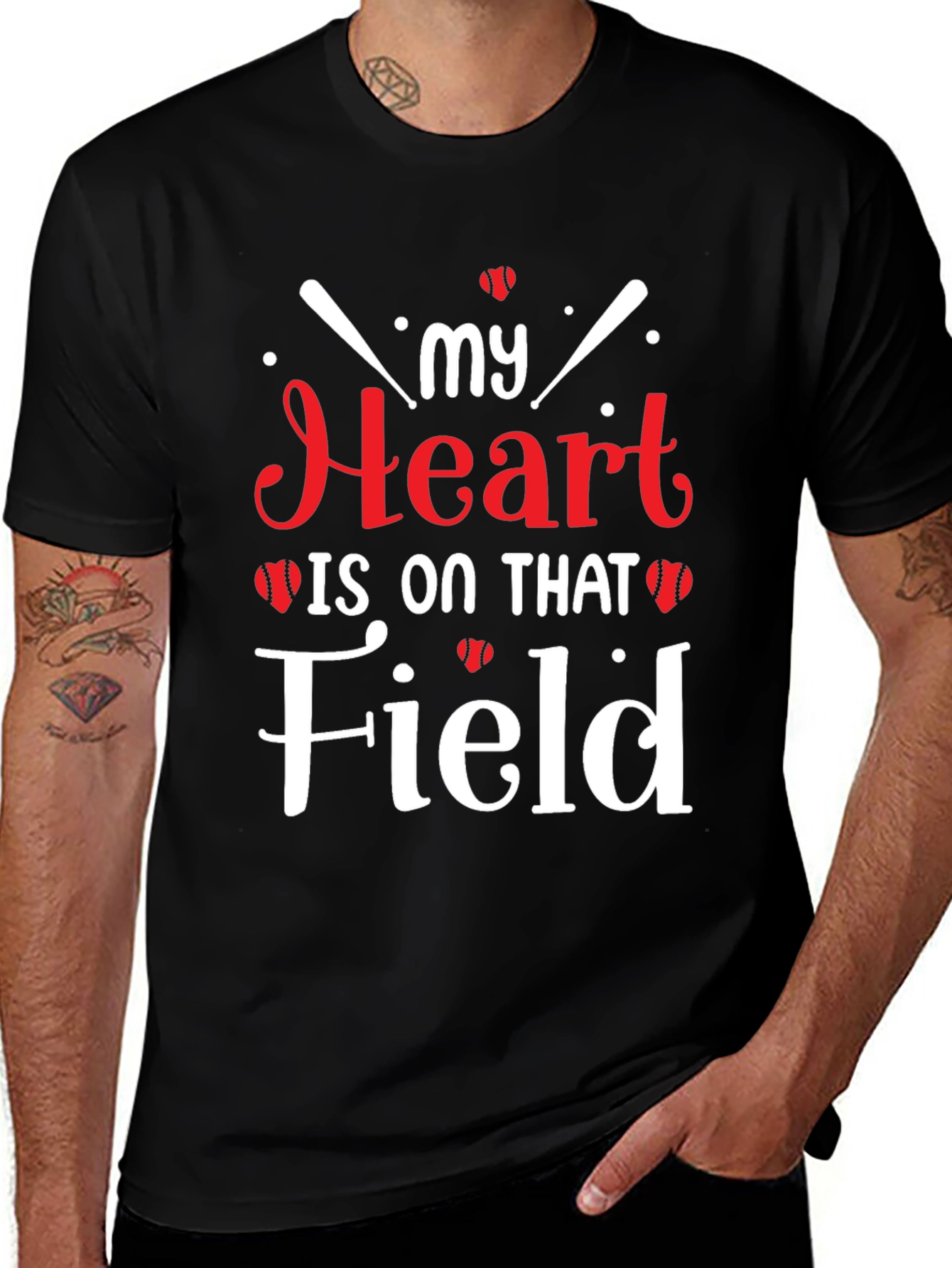 My Heart Is On That Field T-Shirt