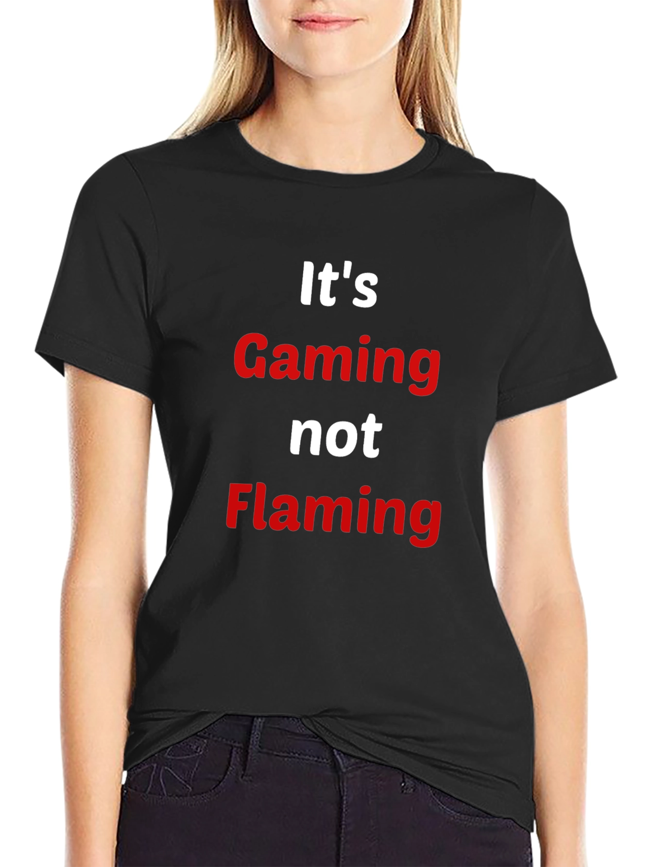Gaming Not Flaming T-Shirt - Gamer Apparel