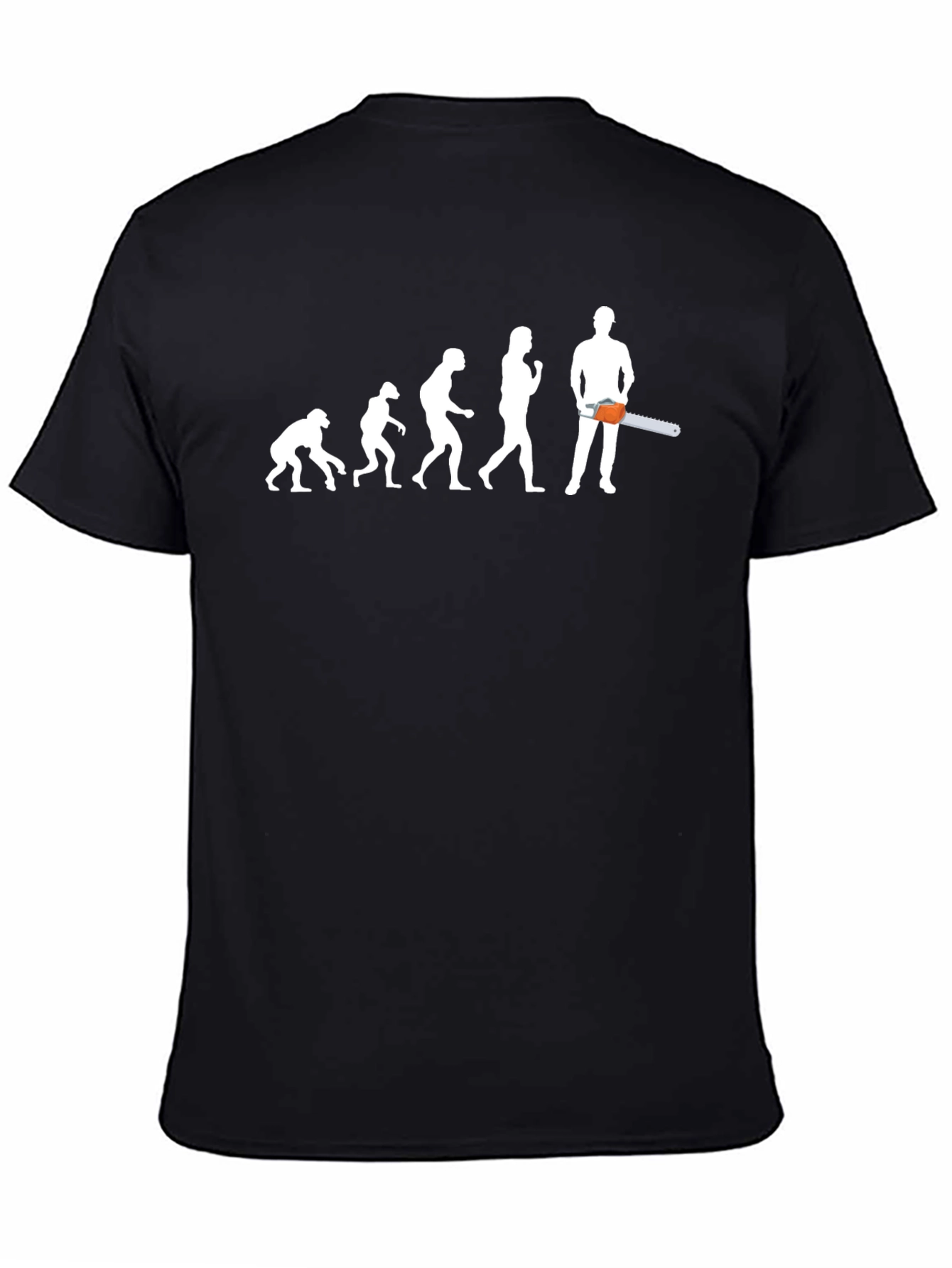 Evolution Chainsaw T-Shirt - Black