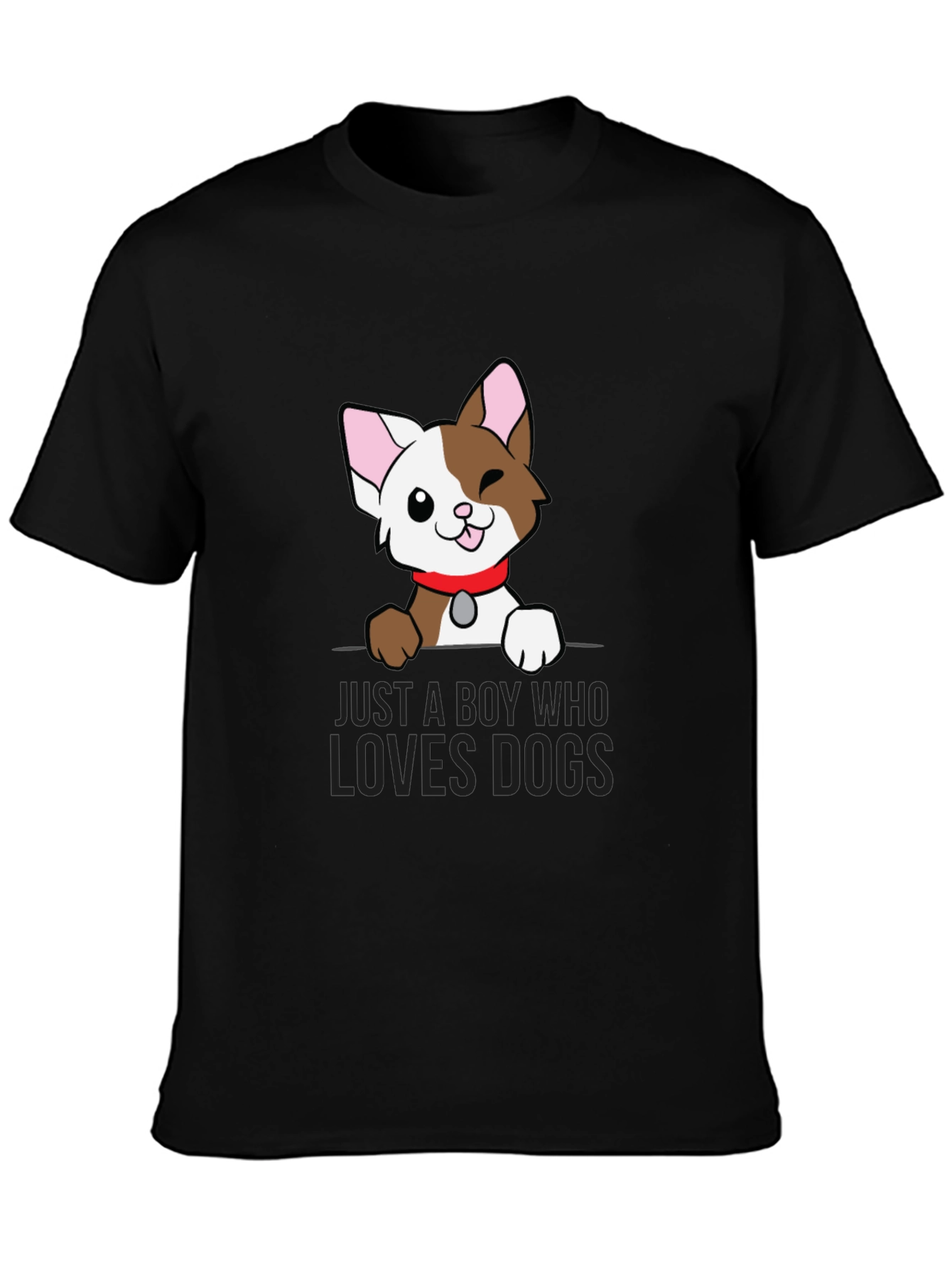 Boy Who Loves Dogs T-Shirt