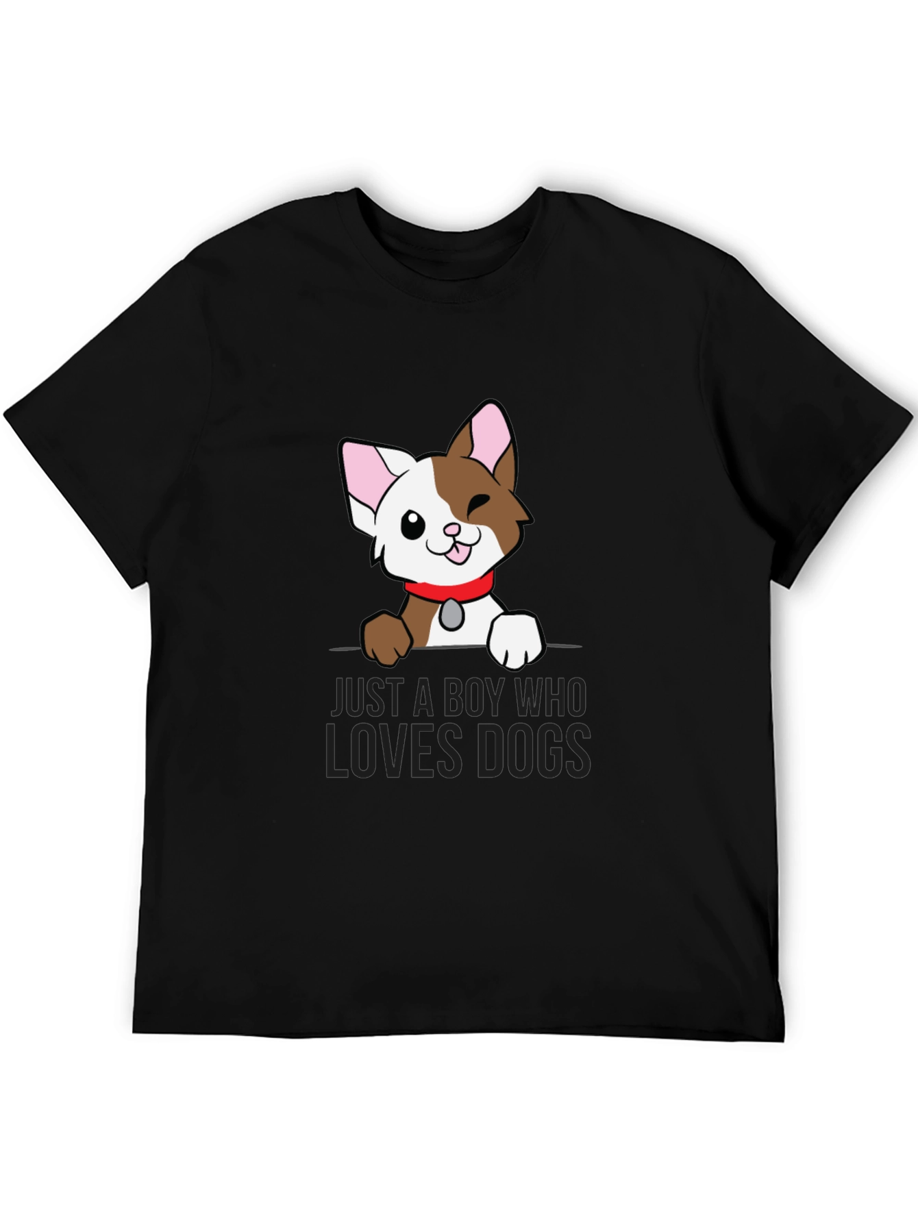 Boy Who Loves Dogs T-Shirt