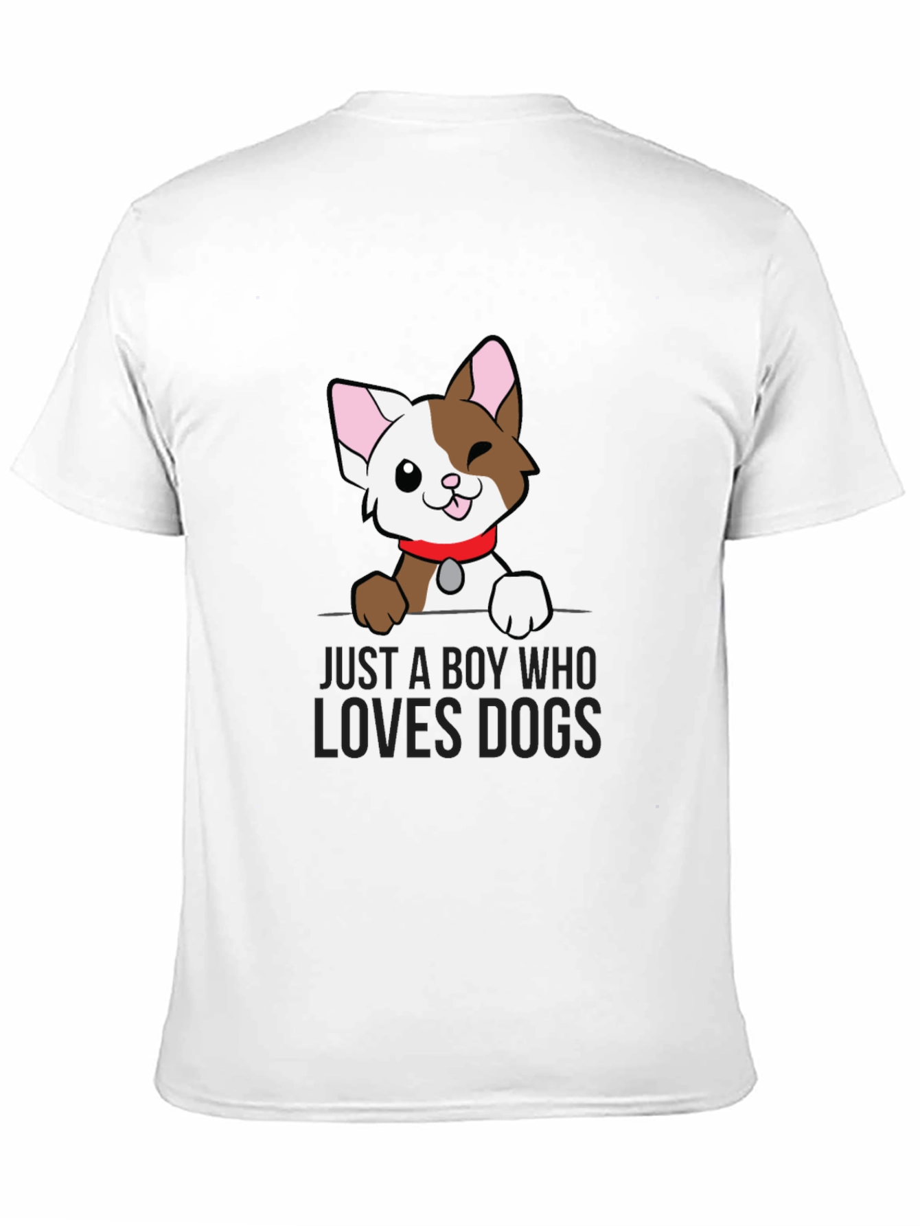 Boy Who Loves Dogs T-Shirt