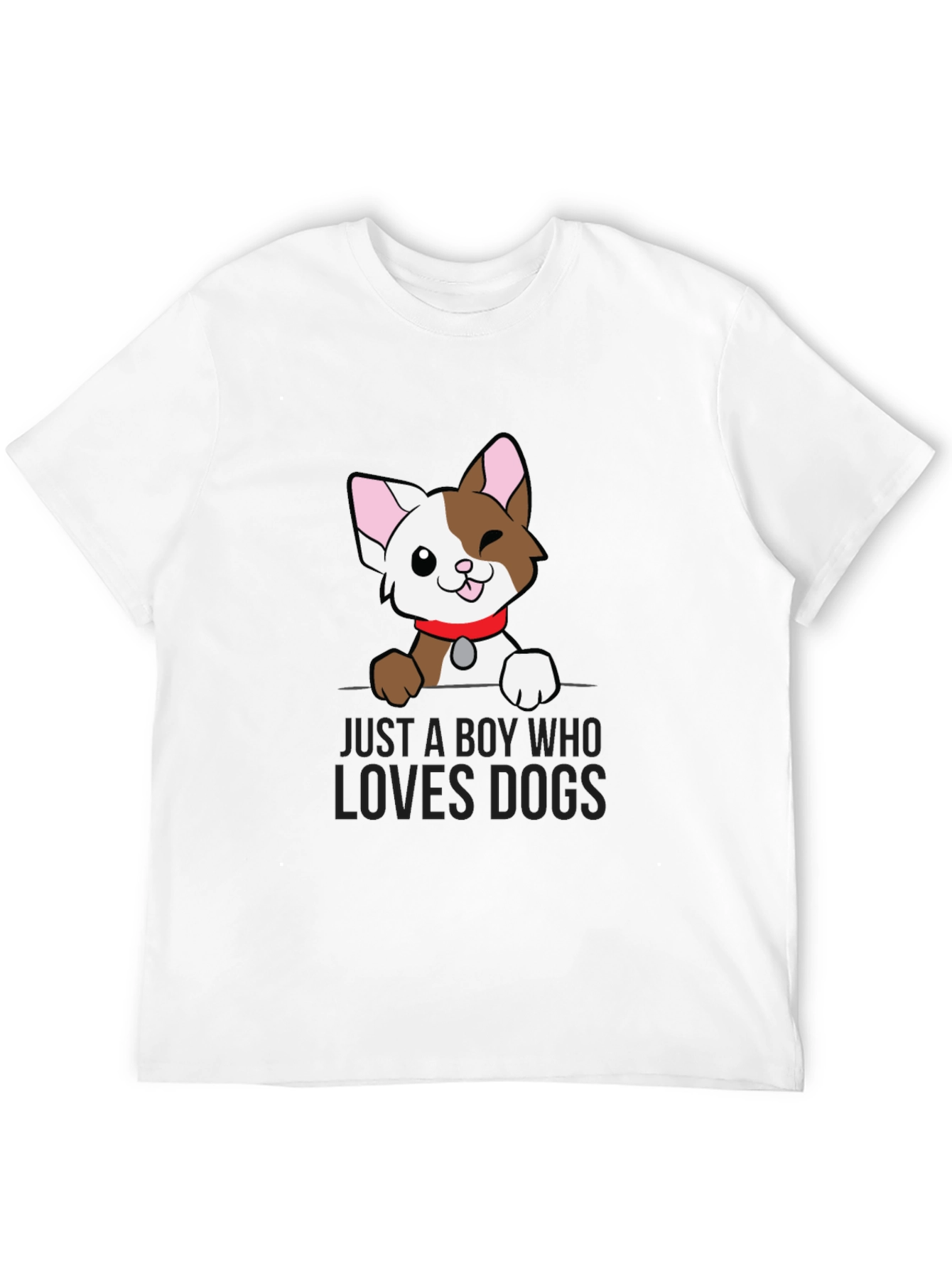 Boy Who Loves Dogs T-Shirt