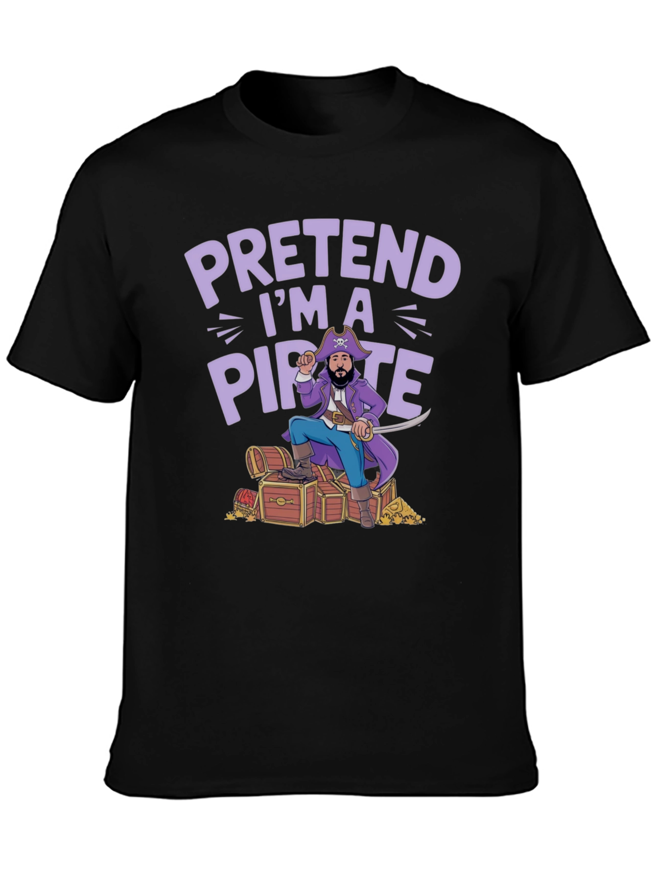 Pretend Im a Pirate T-Shirt - Funny Costume Tee