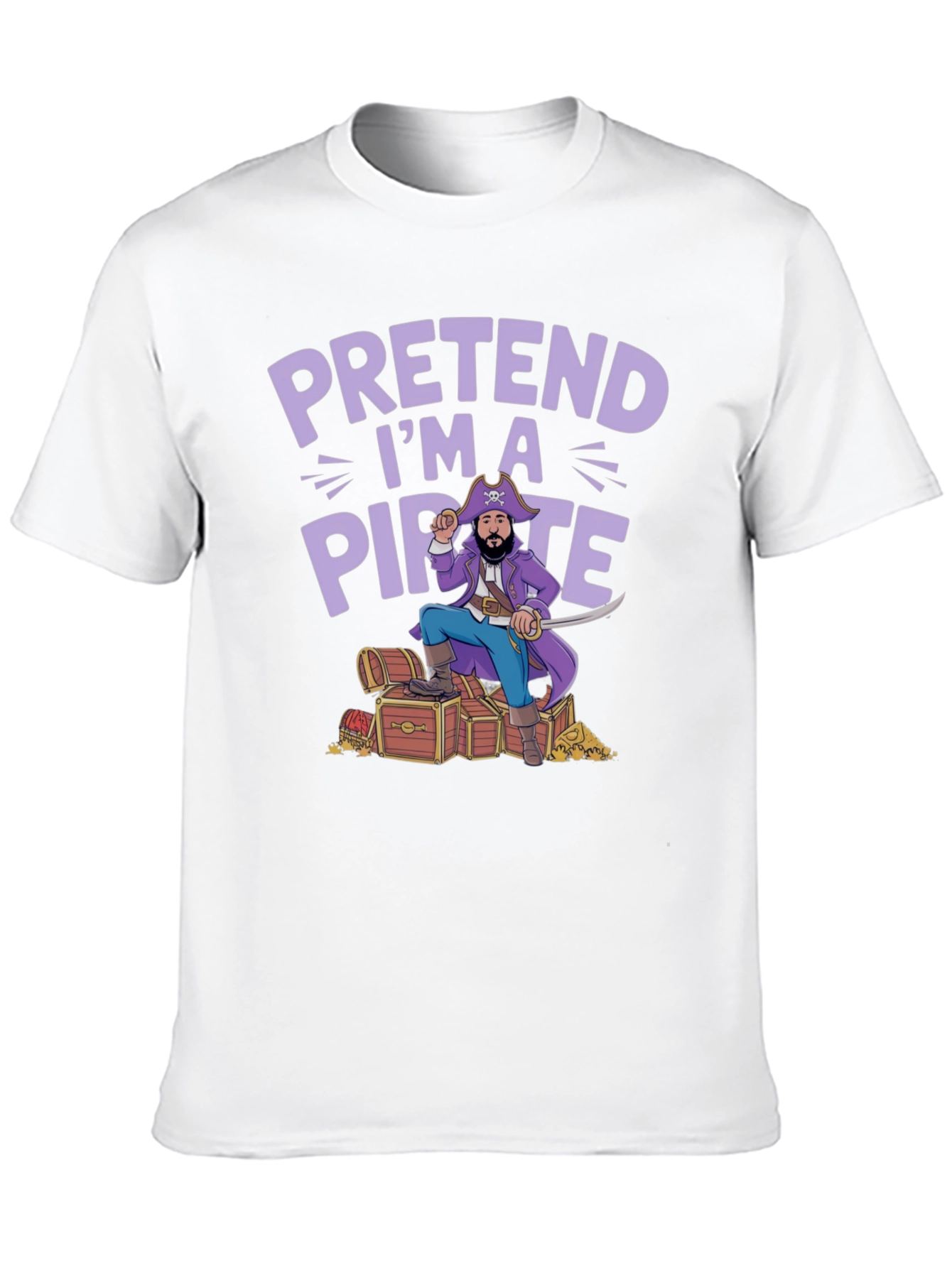 Pretend Im a Pirate T-Shirt - Funny Costume Tee